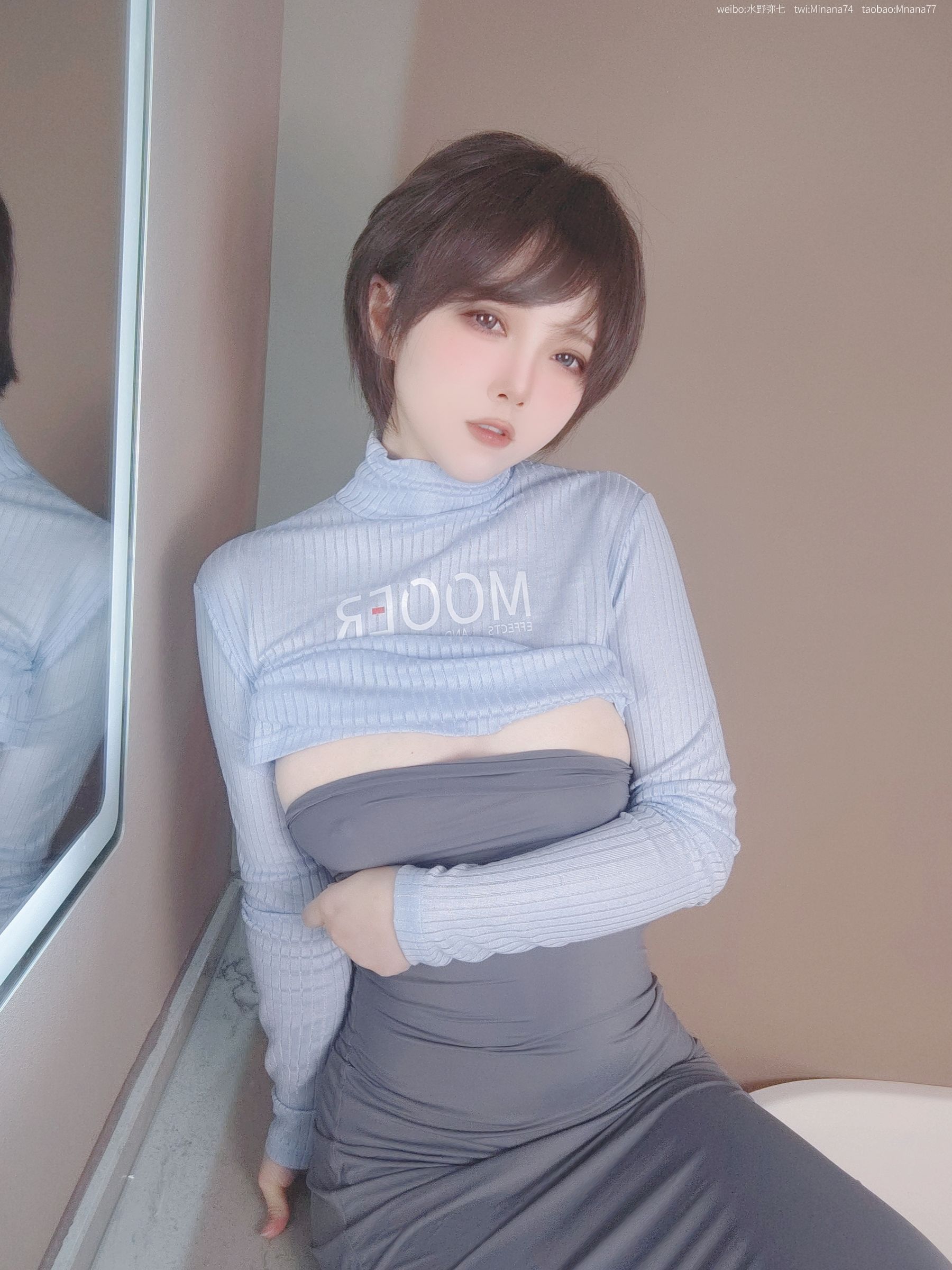 [福利COS] 动漫博主名濑弥七 - 没有吉他的吉他妹妹