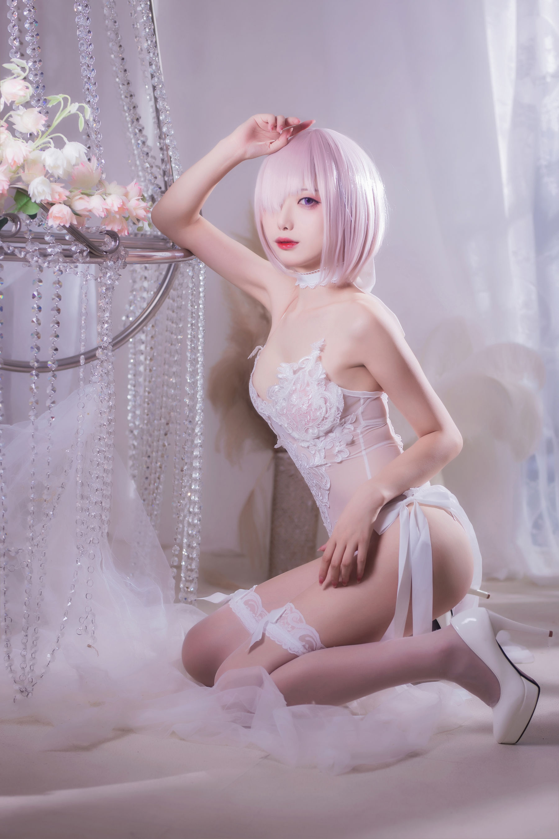 [福利COS] 动漫博主封疆疆v - 婚纱玛修