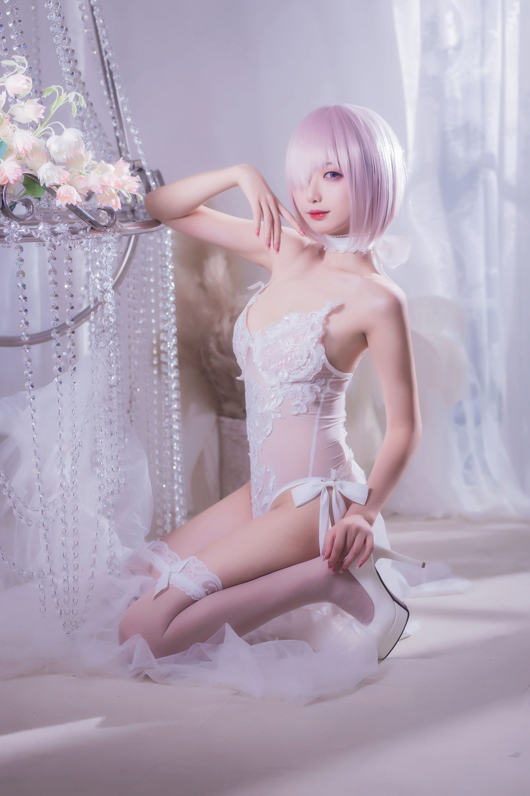 [福利COS] 动漫博主封疆疆v - 婚纱玛修