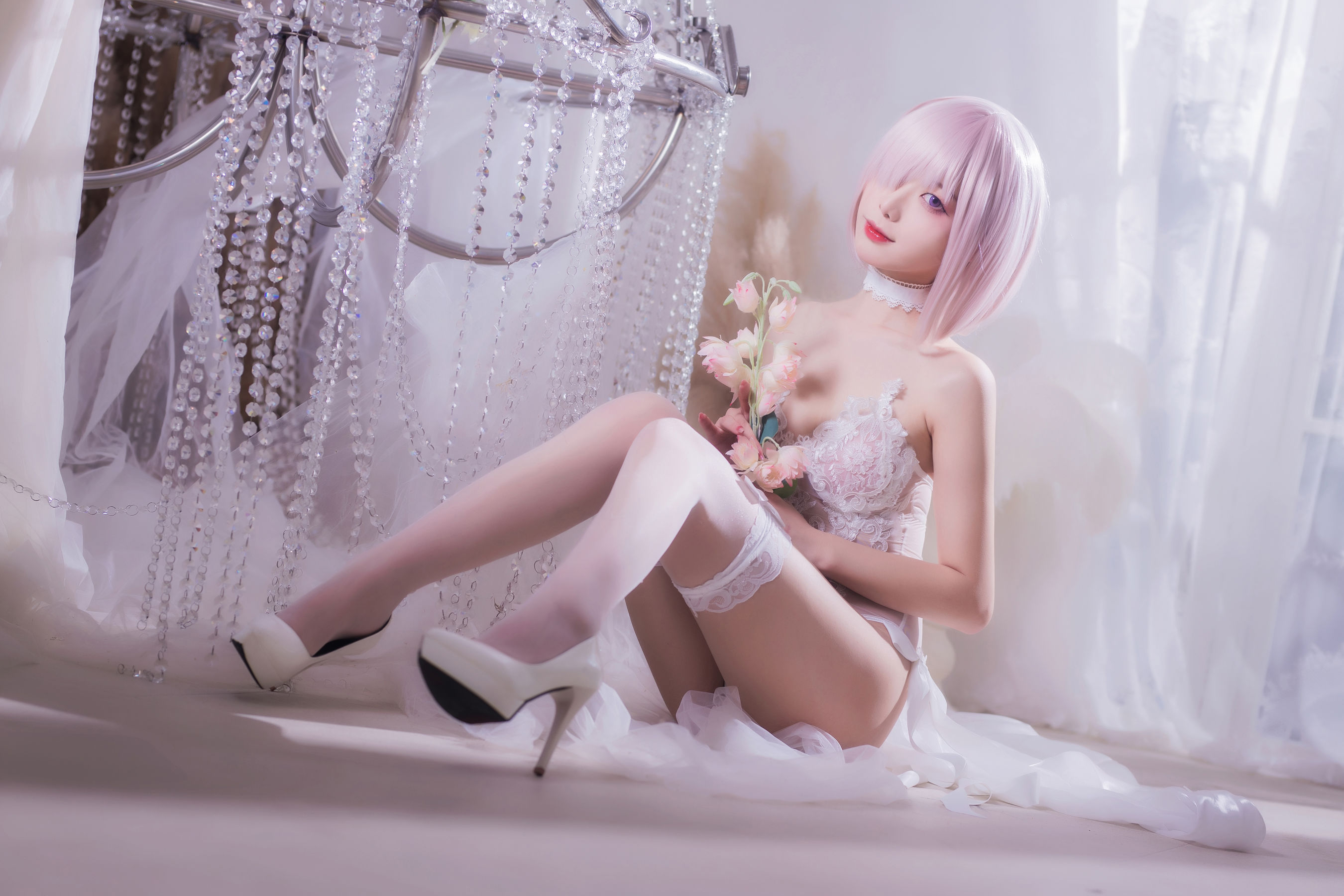 [福利COS] 动漫博主封疆疆v - 婚纱玛修