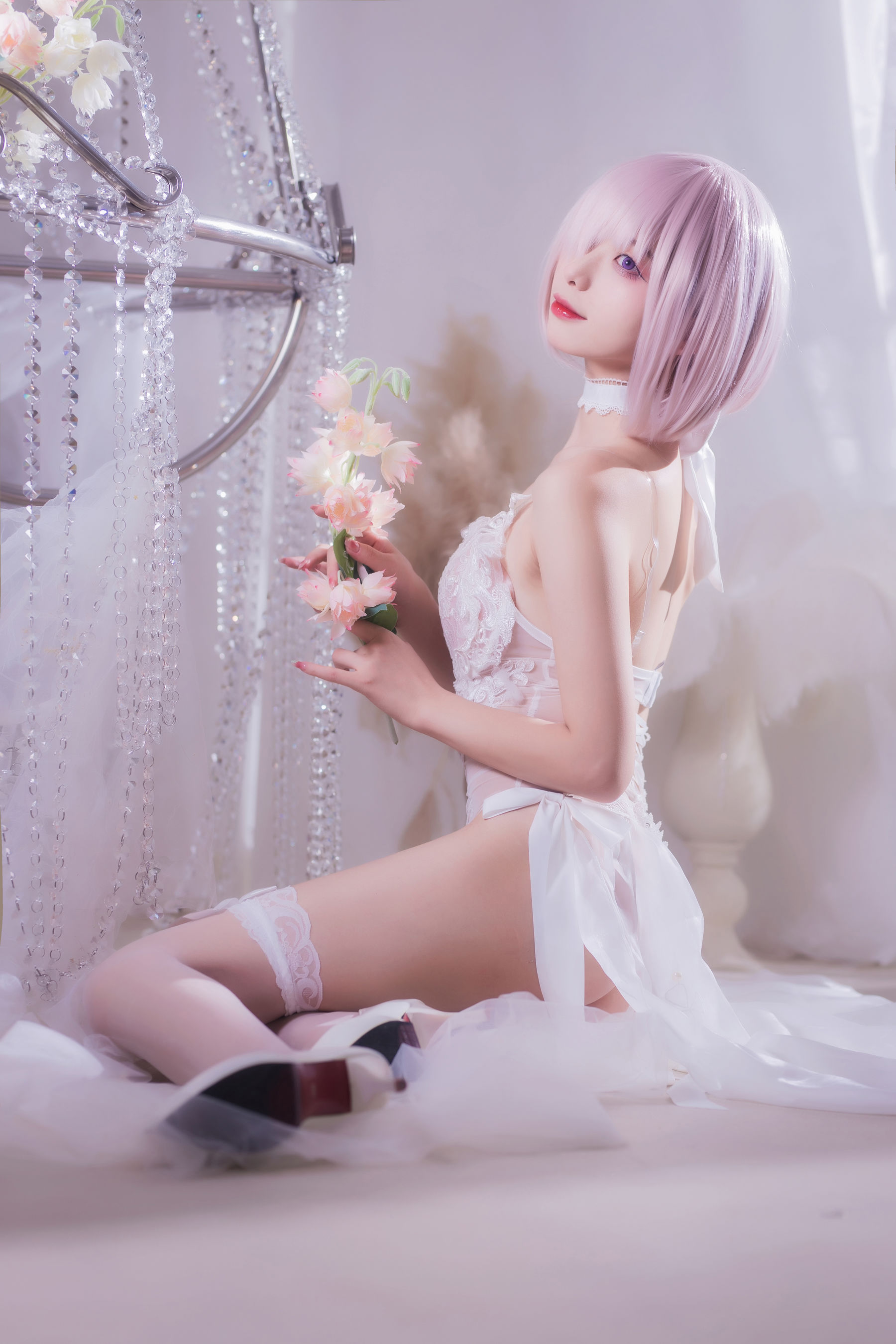 [福利COS] 动漫博主封疆疆v - 婚纱玛修