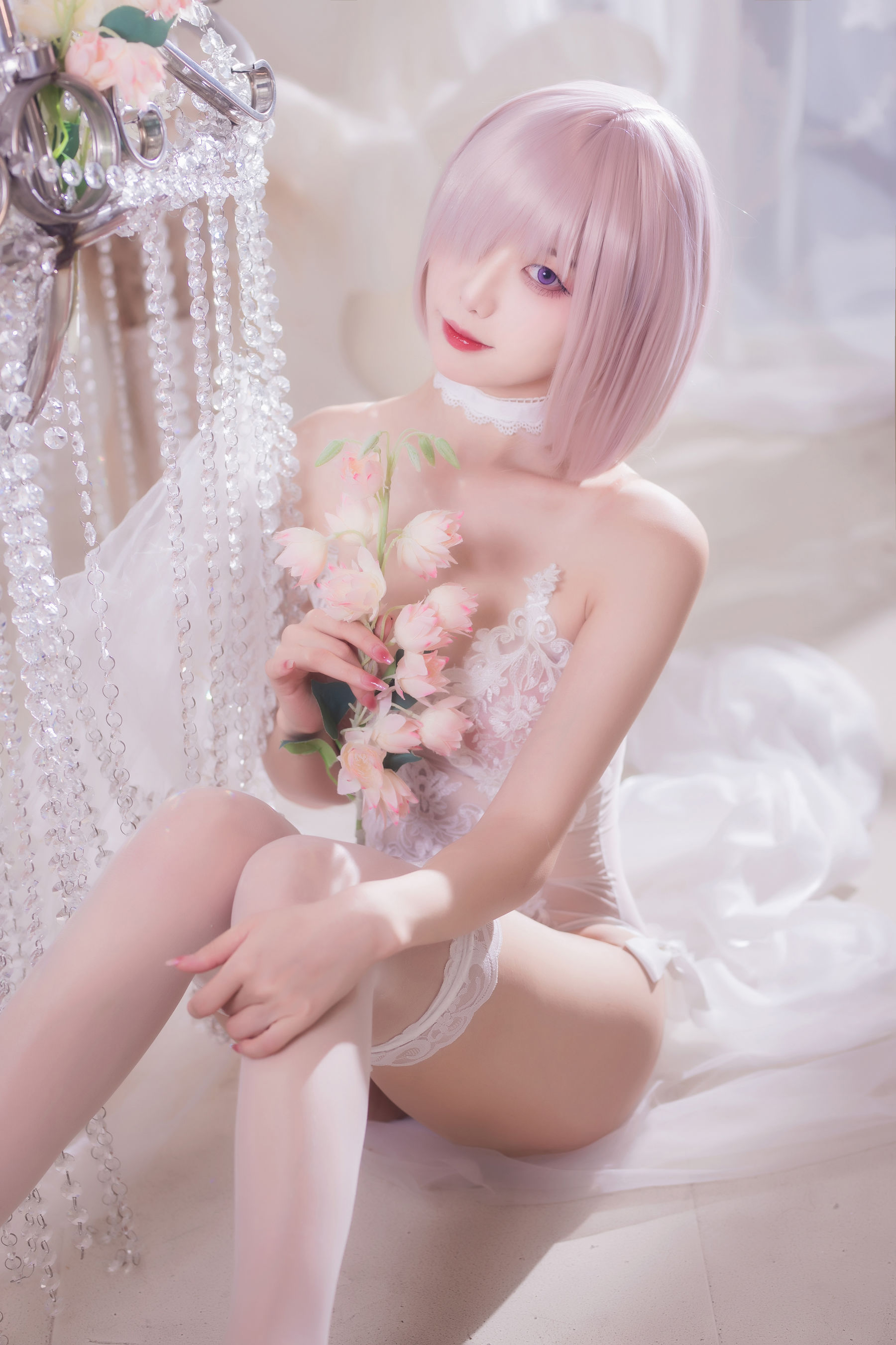 [福利COS] 动漫博主封疆疆v - 婚纱玛修