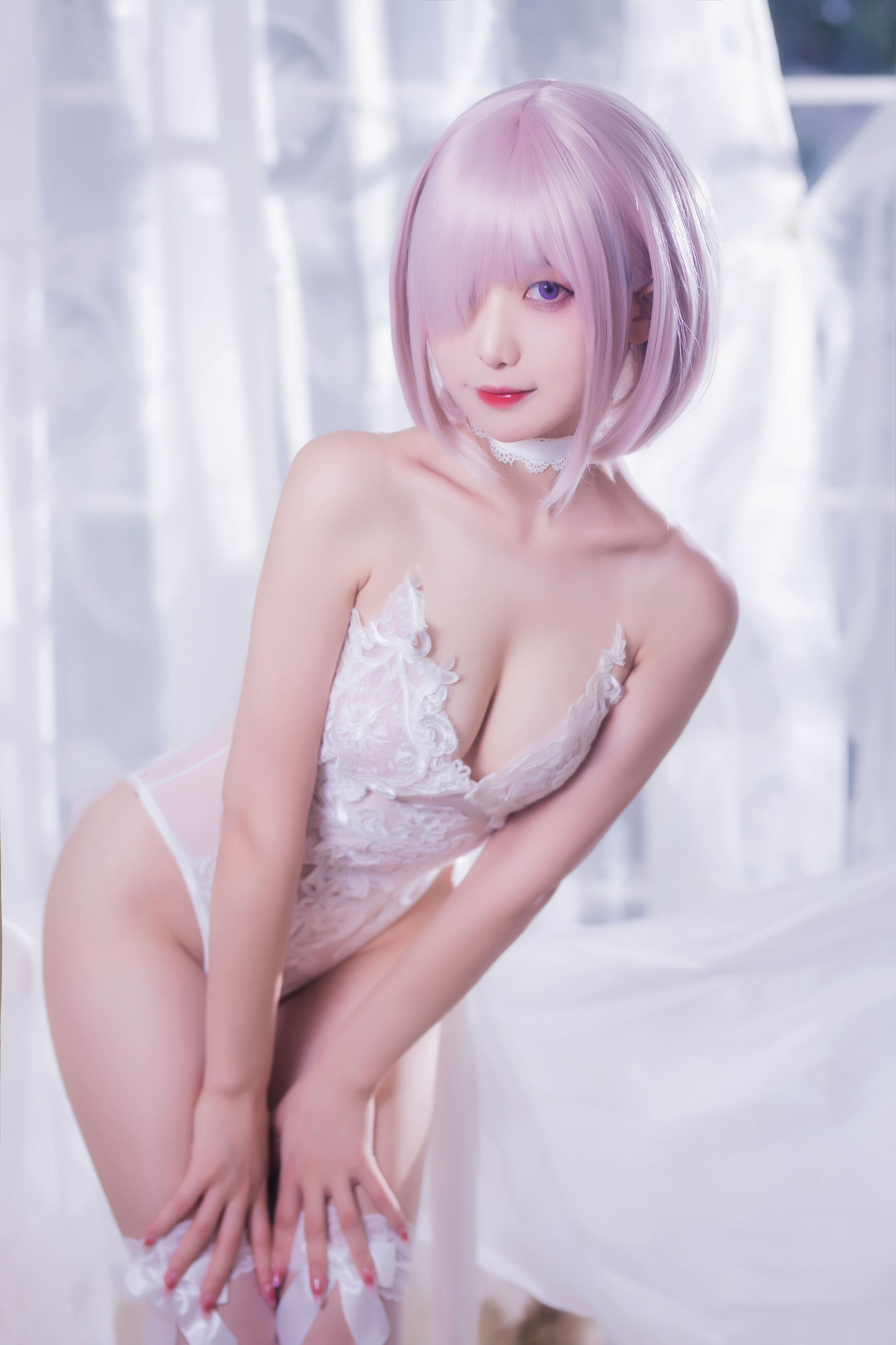 [福利COS] 动漫博主封疆疆v - 婚纱玛修