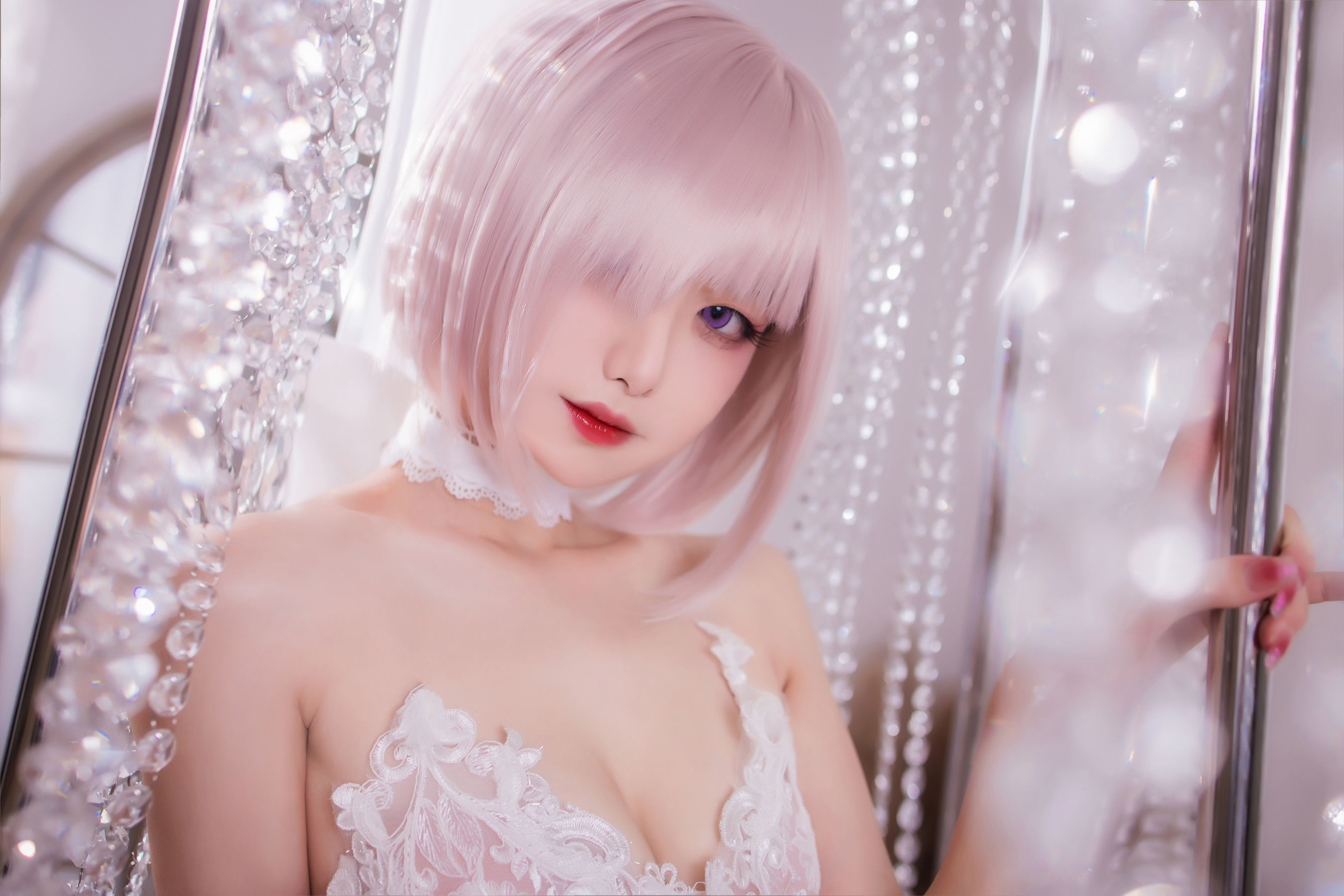 [福利COS] 动漫博主封疆疆v - 婚纱玛修