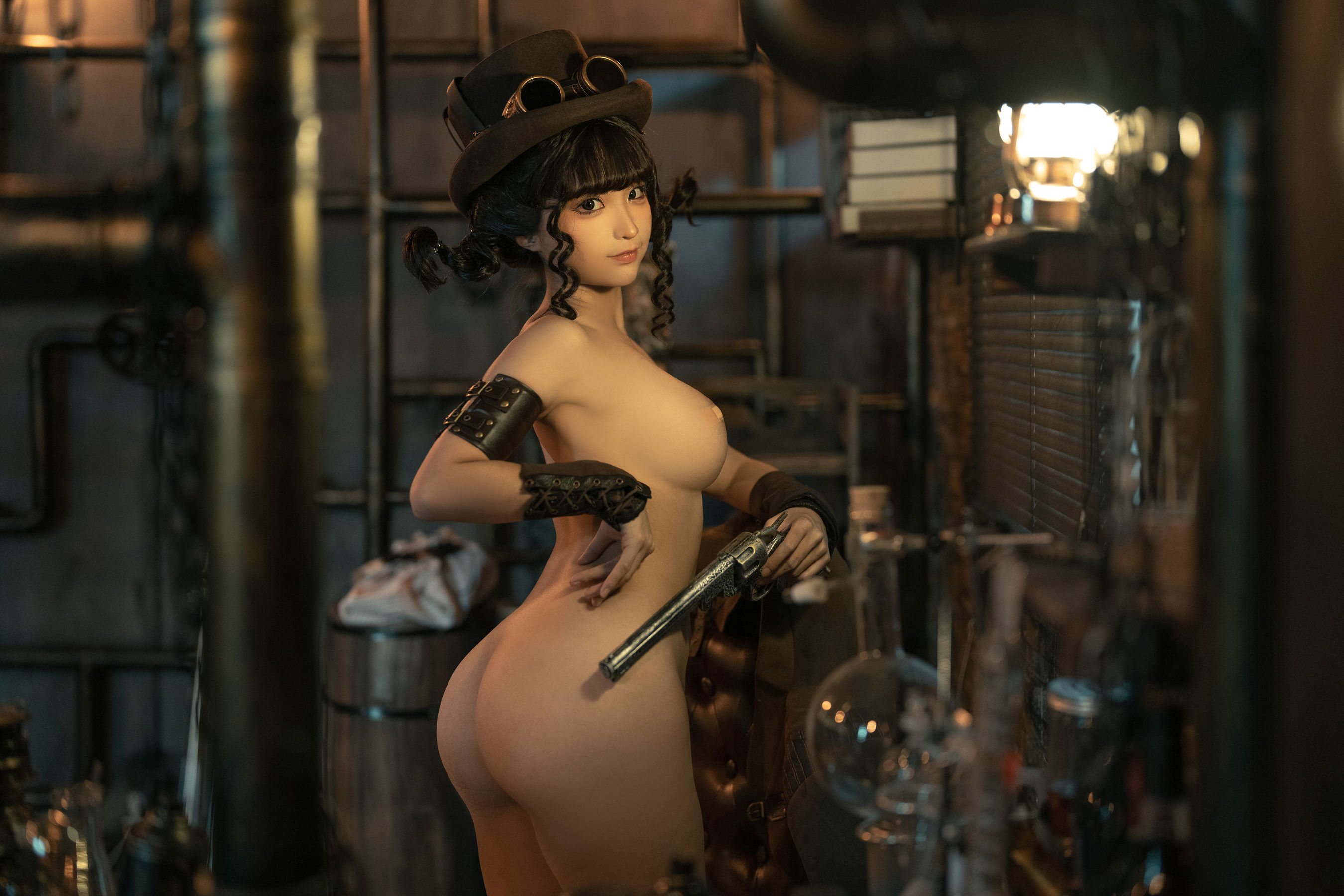 [福利COS] 动漫博主蠢沫沫 - 蒸汽少女