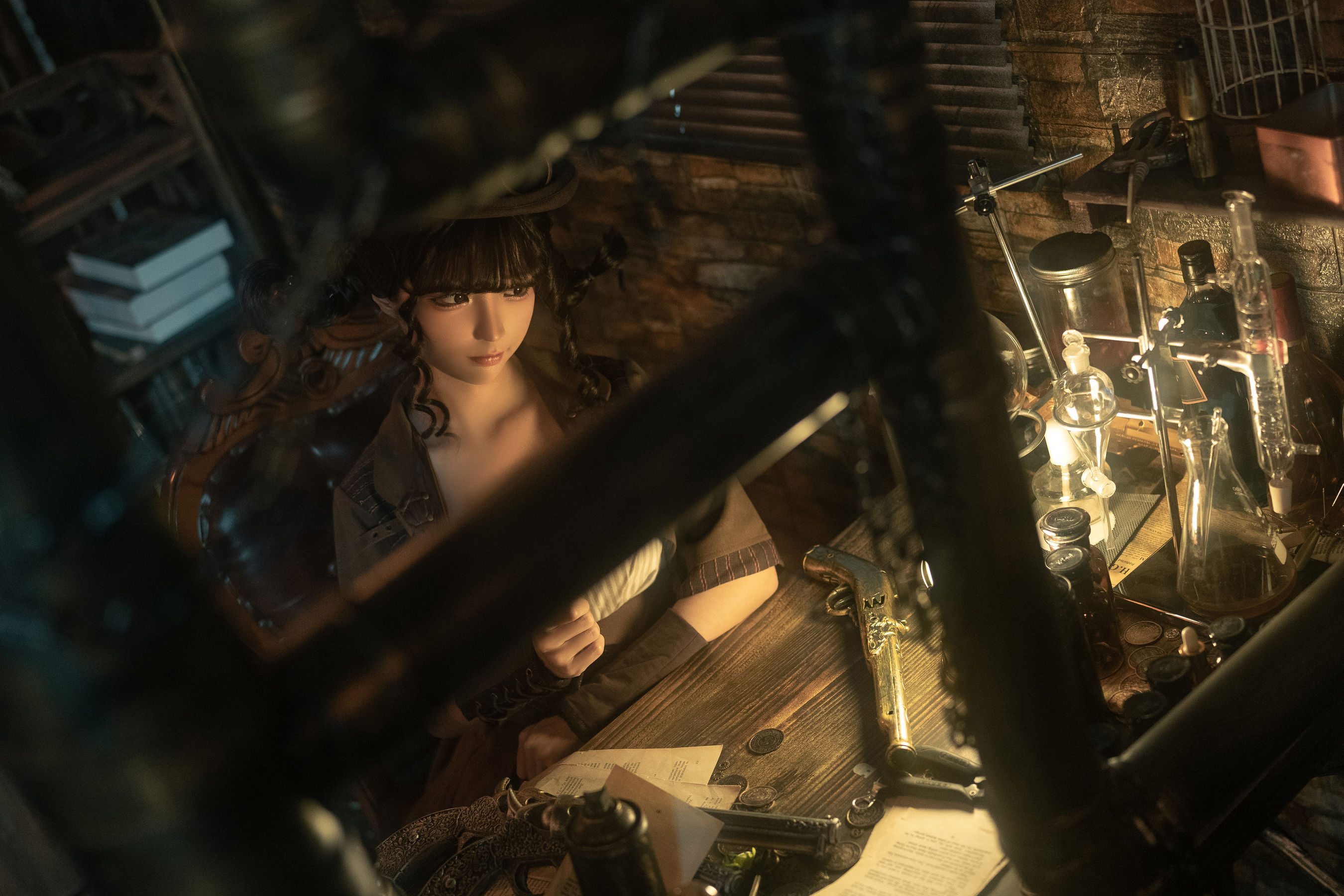 [福利COS] 动漫博主蠢沫沫 - 蒸汽少女