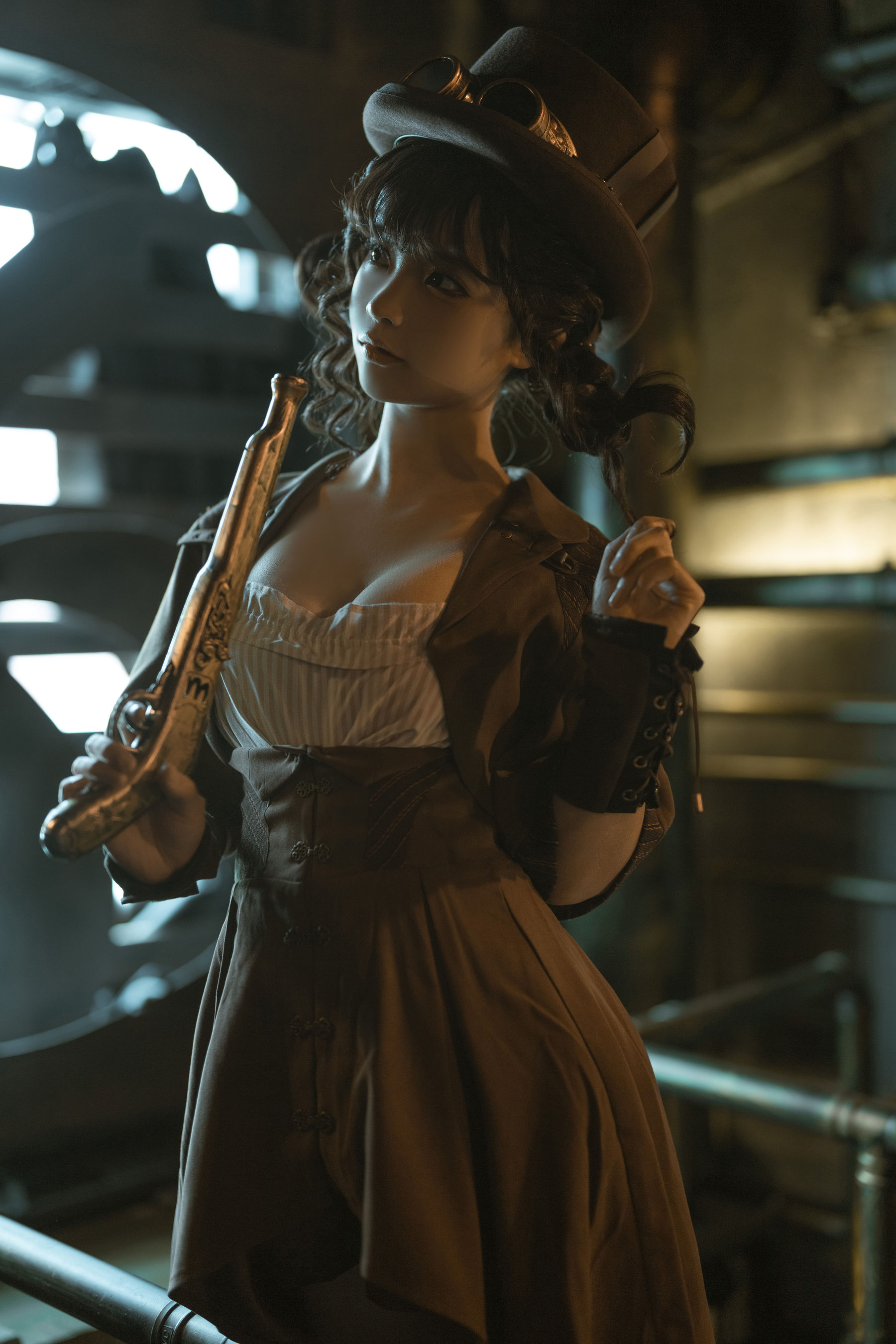 [福利COS] 动漫博主蠢沫沫 - 蒸汽少女