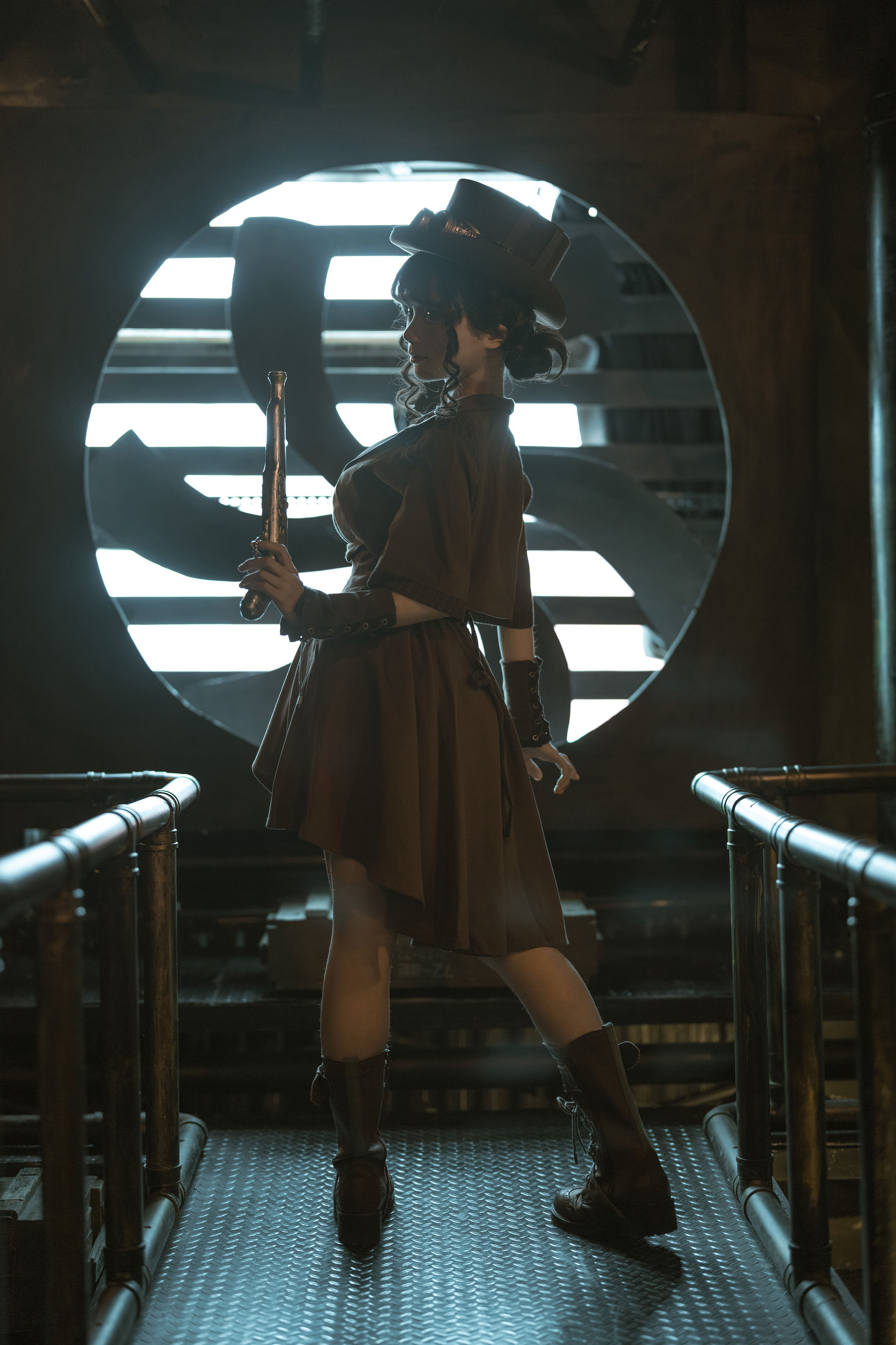 [福利COS] 动漫博主蠢沫沫 - 蒸汽少女
