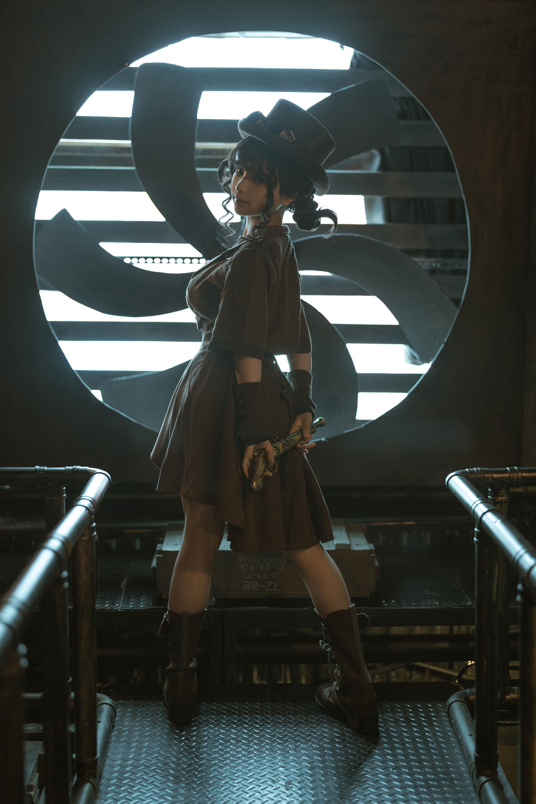 [福利COS] 动漫博主蠢沫沫 - 蒸汽少女