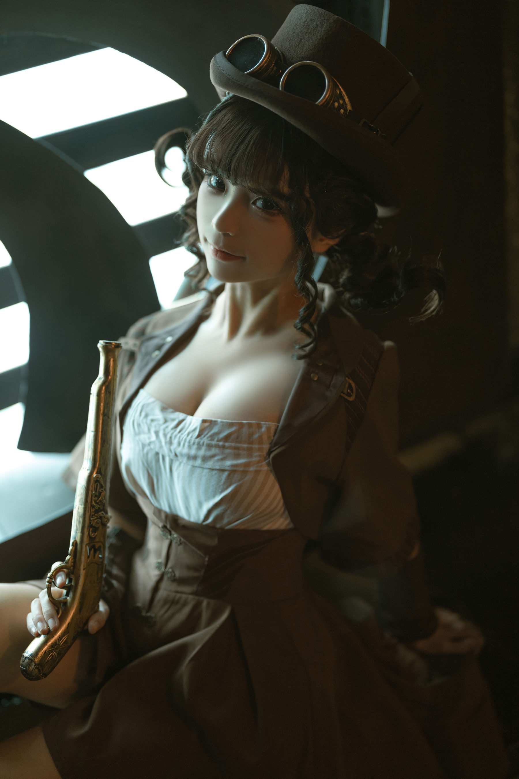 [福利COS] 动漫博主蠢沫沫 - 蒸汽少女