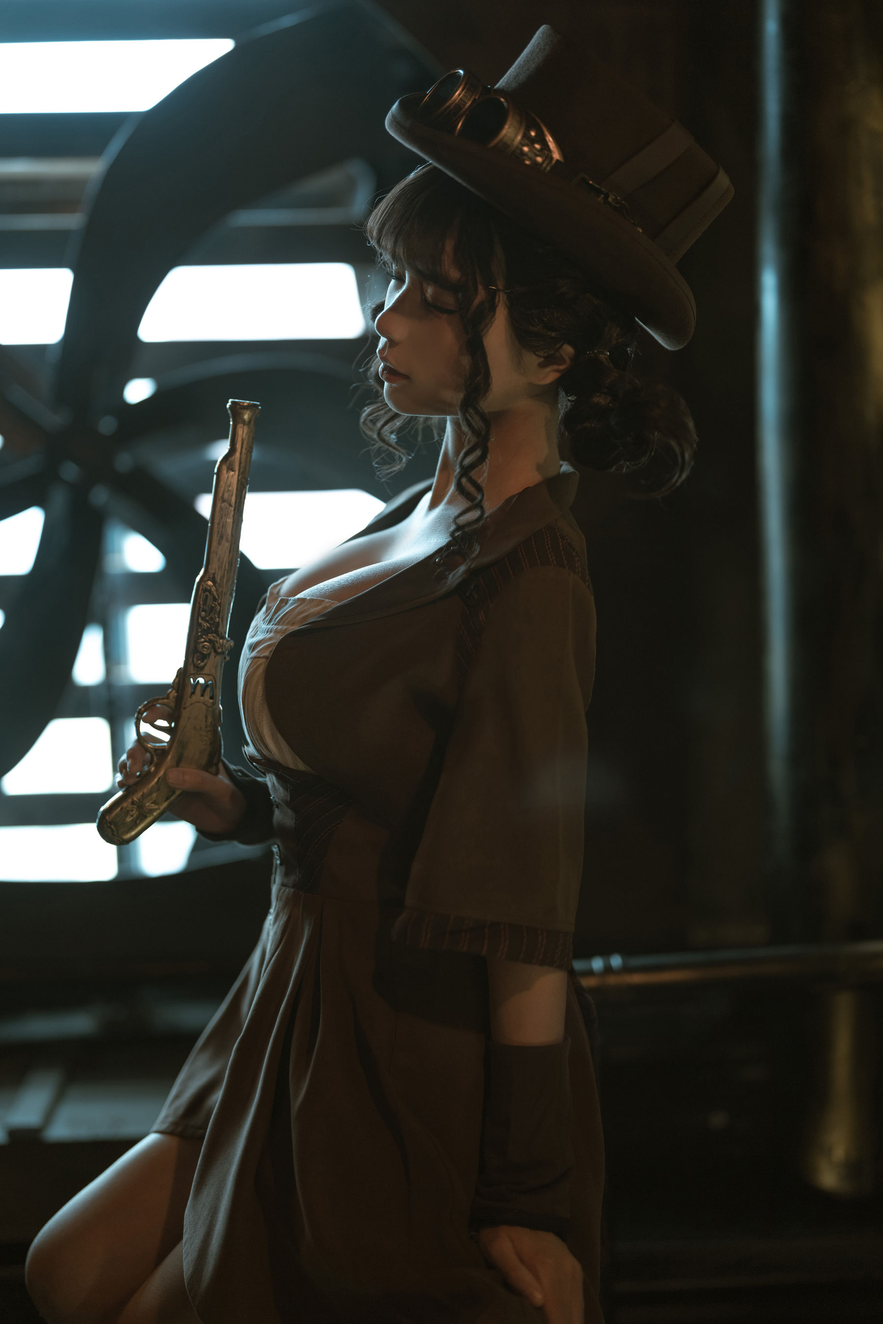 [福利COS] 动漫博主蠢沫沫 - 蒸汽少女