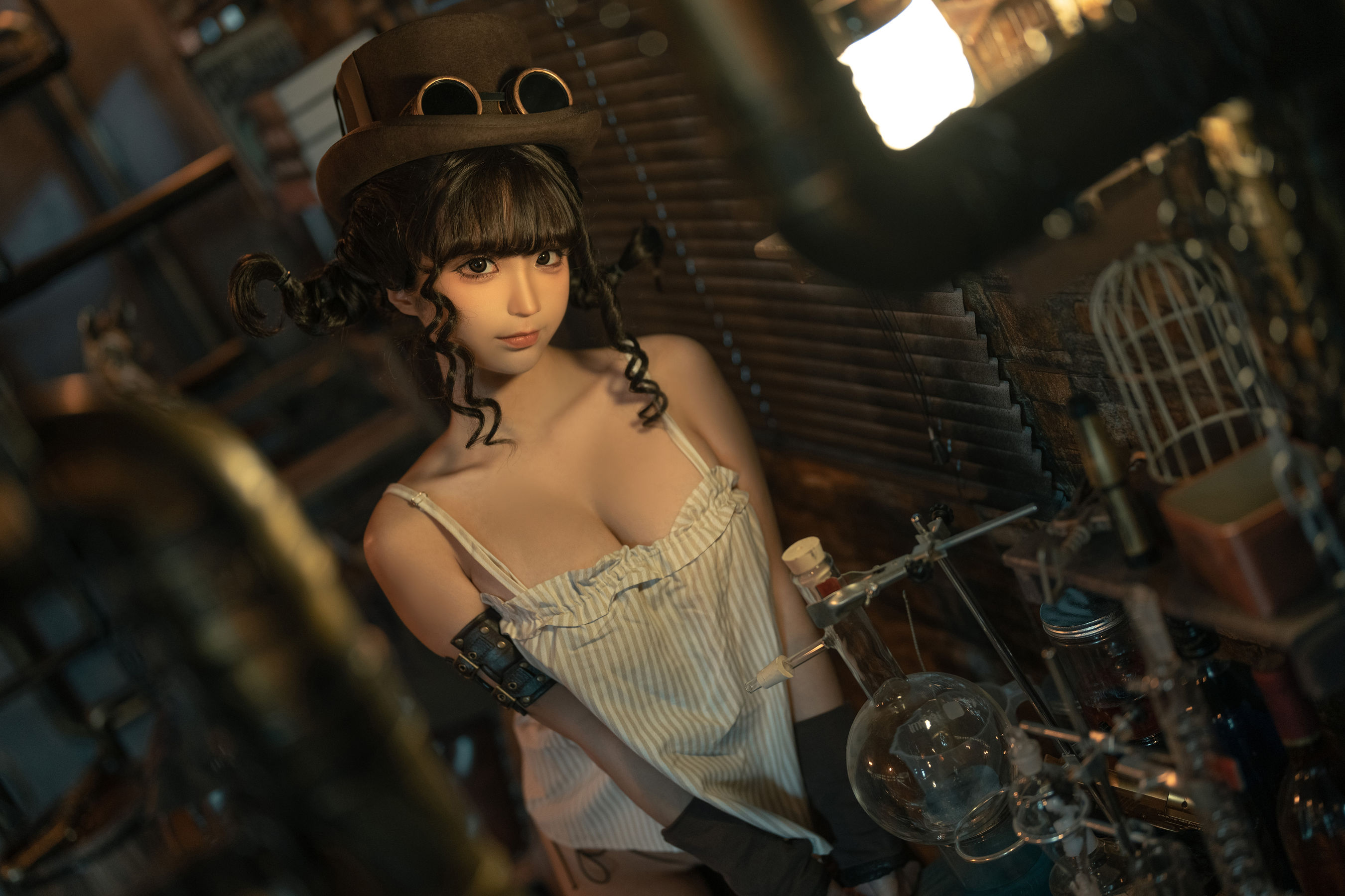 [福利COS] 动漫博主蠢沫沫 - 蒸汽少女
