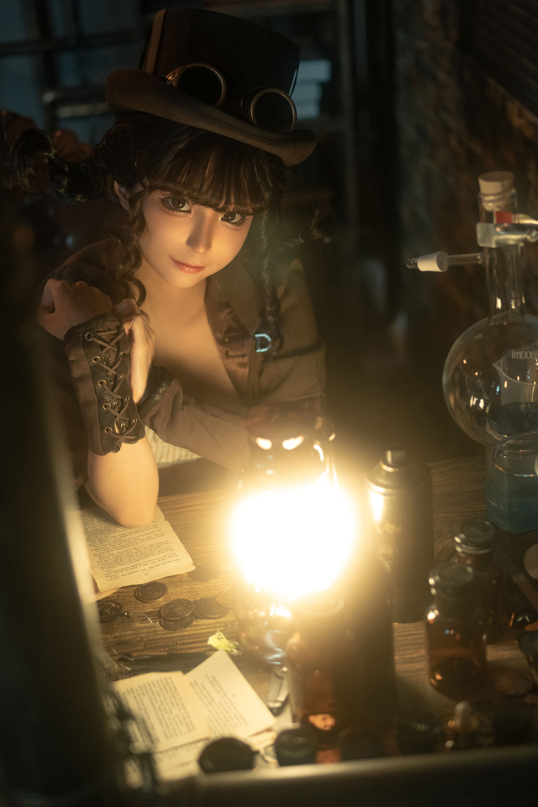 [福利COS] 动漫博主蠢沫沫 - 蒸汽少女