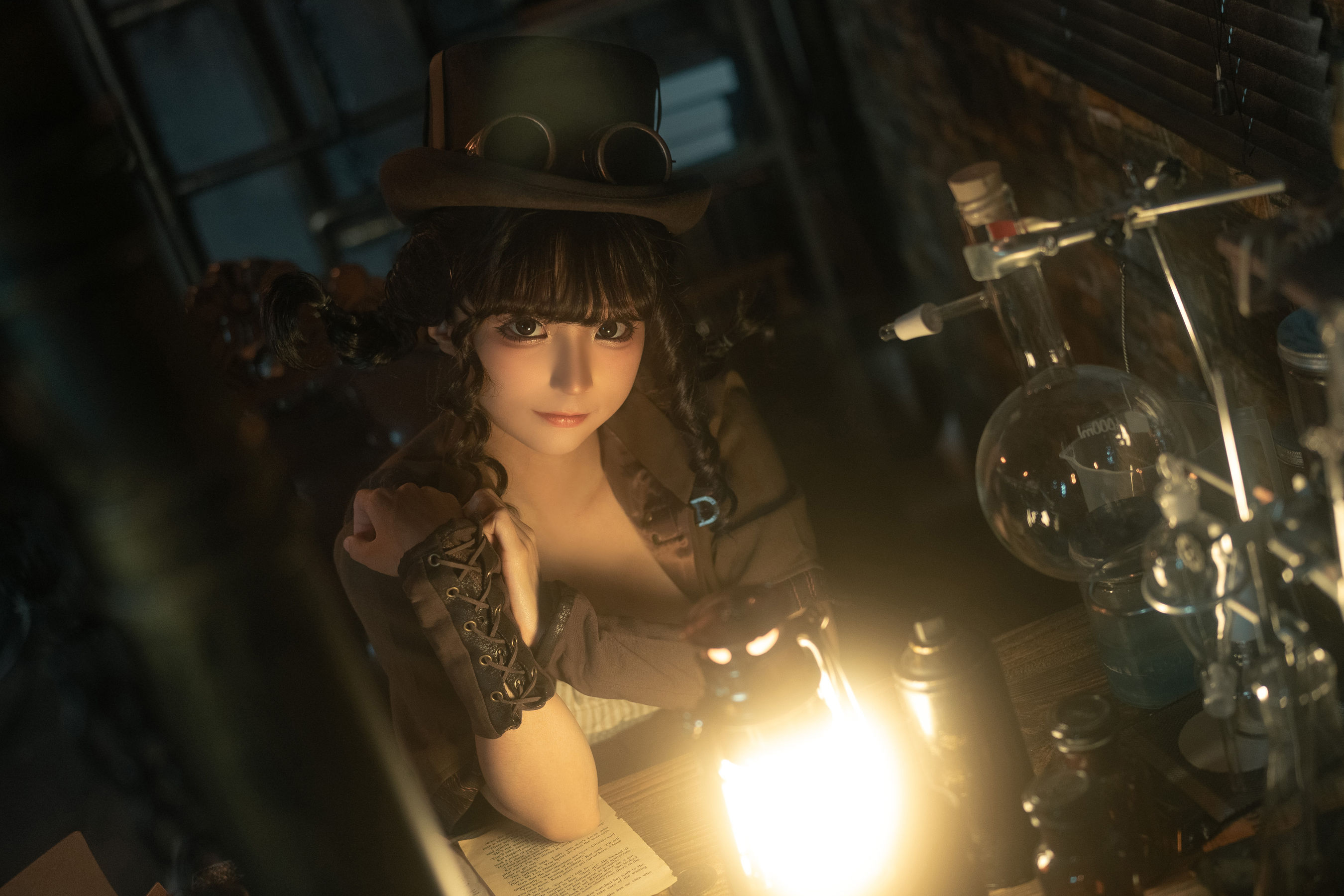 [福利COS] 动漫博主蠢沫沫 - 蒸汽少女