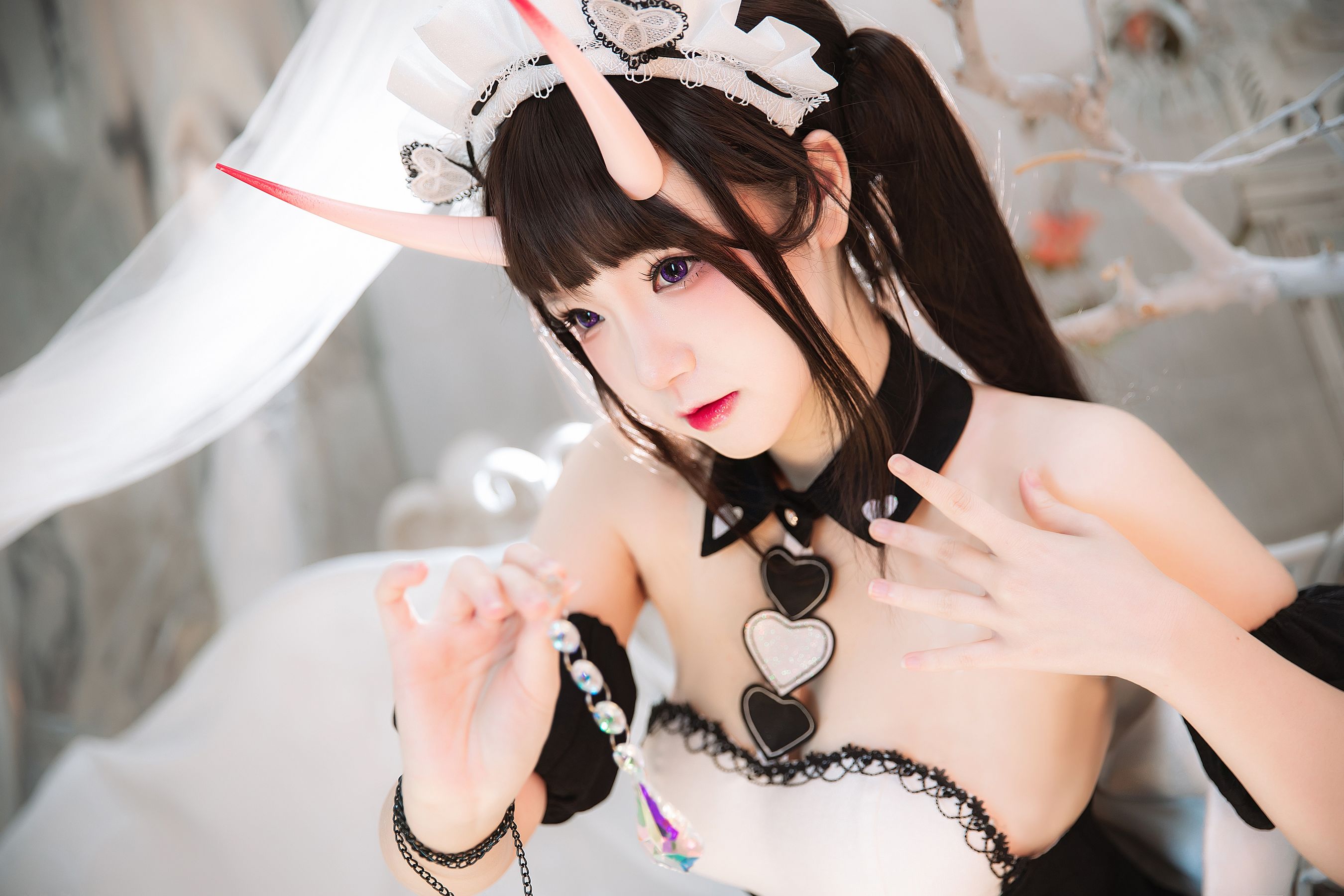 [福利COS] 动漫博主雪晴Astra - 能代女仆