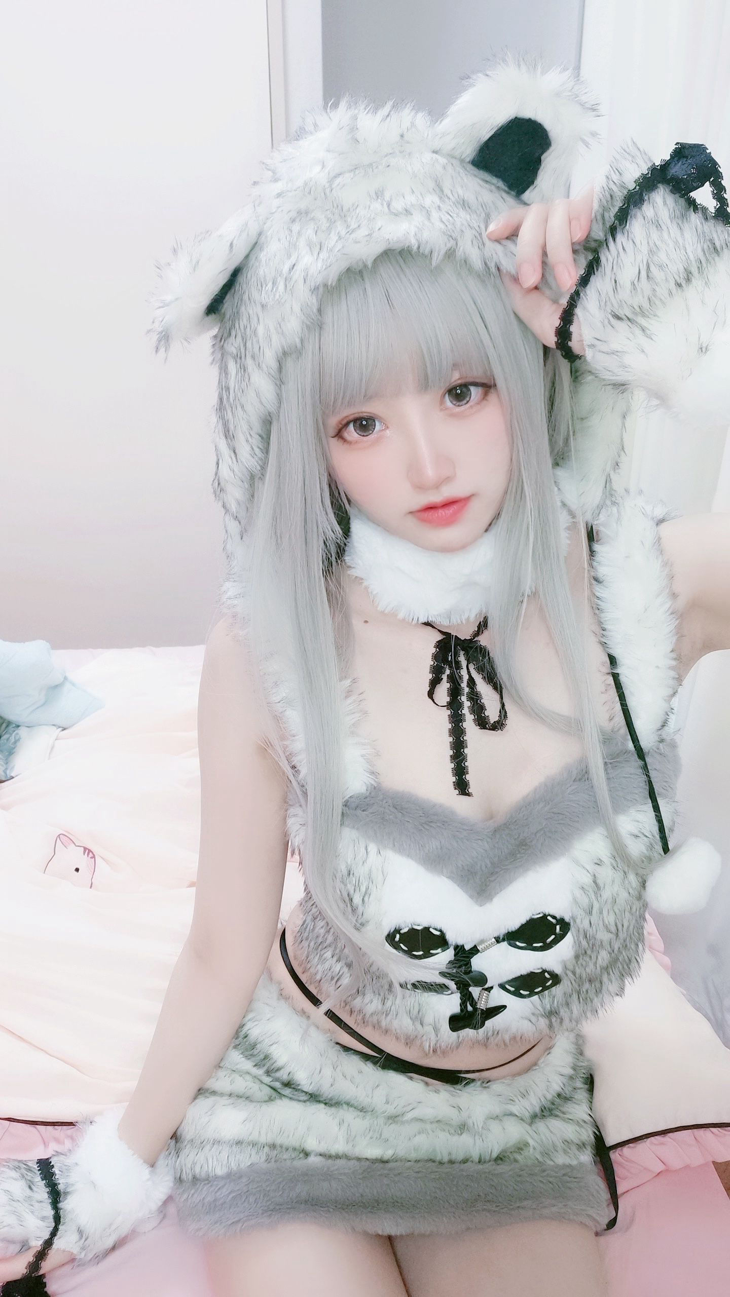 [福利COS] 千阳(ちよ) - 白熊