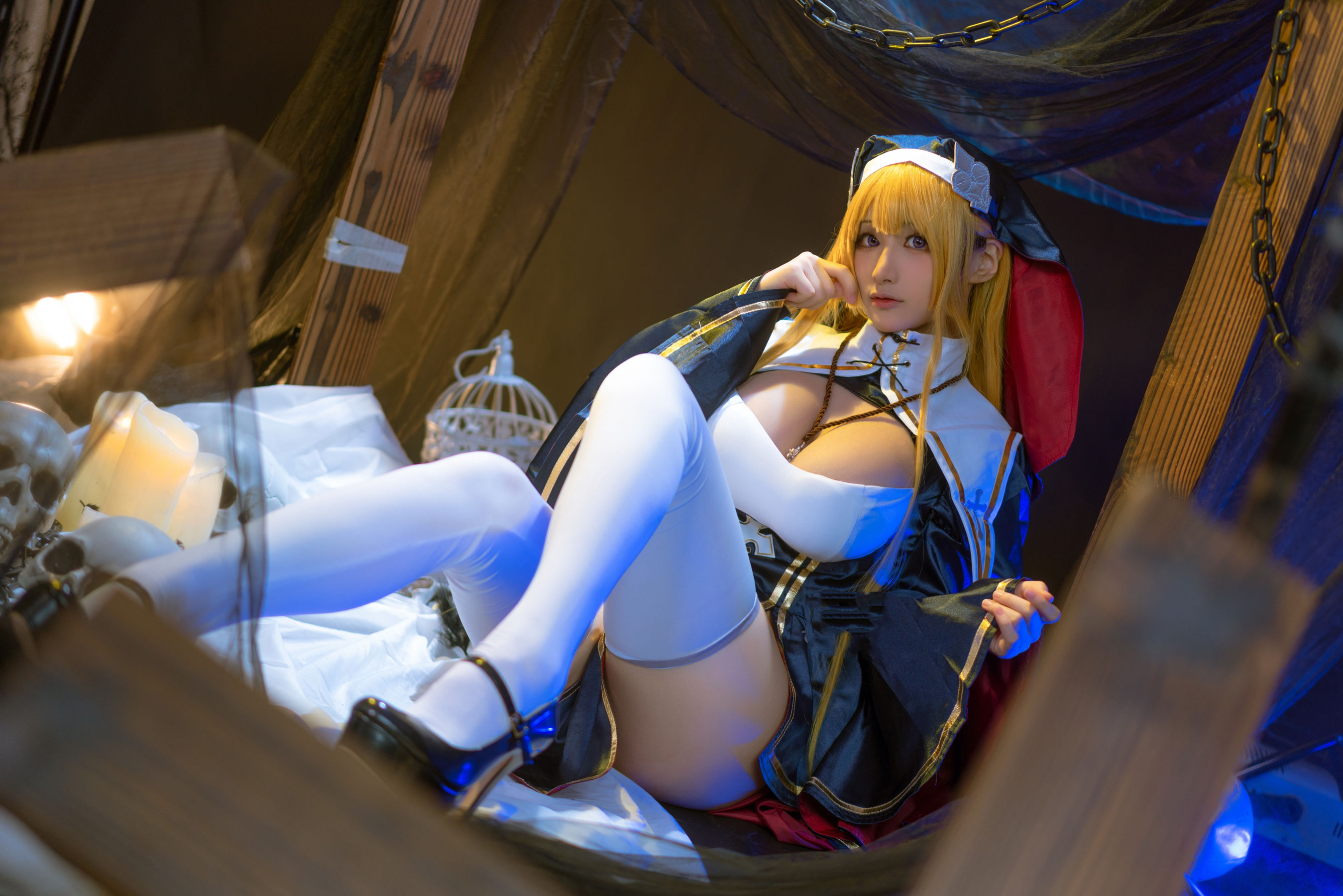 [福利COS] 幼愛youmeko - 修女 夏洛特