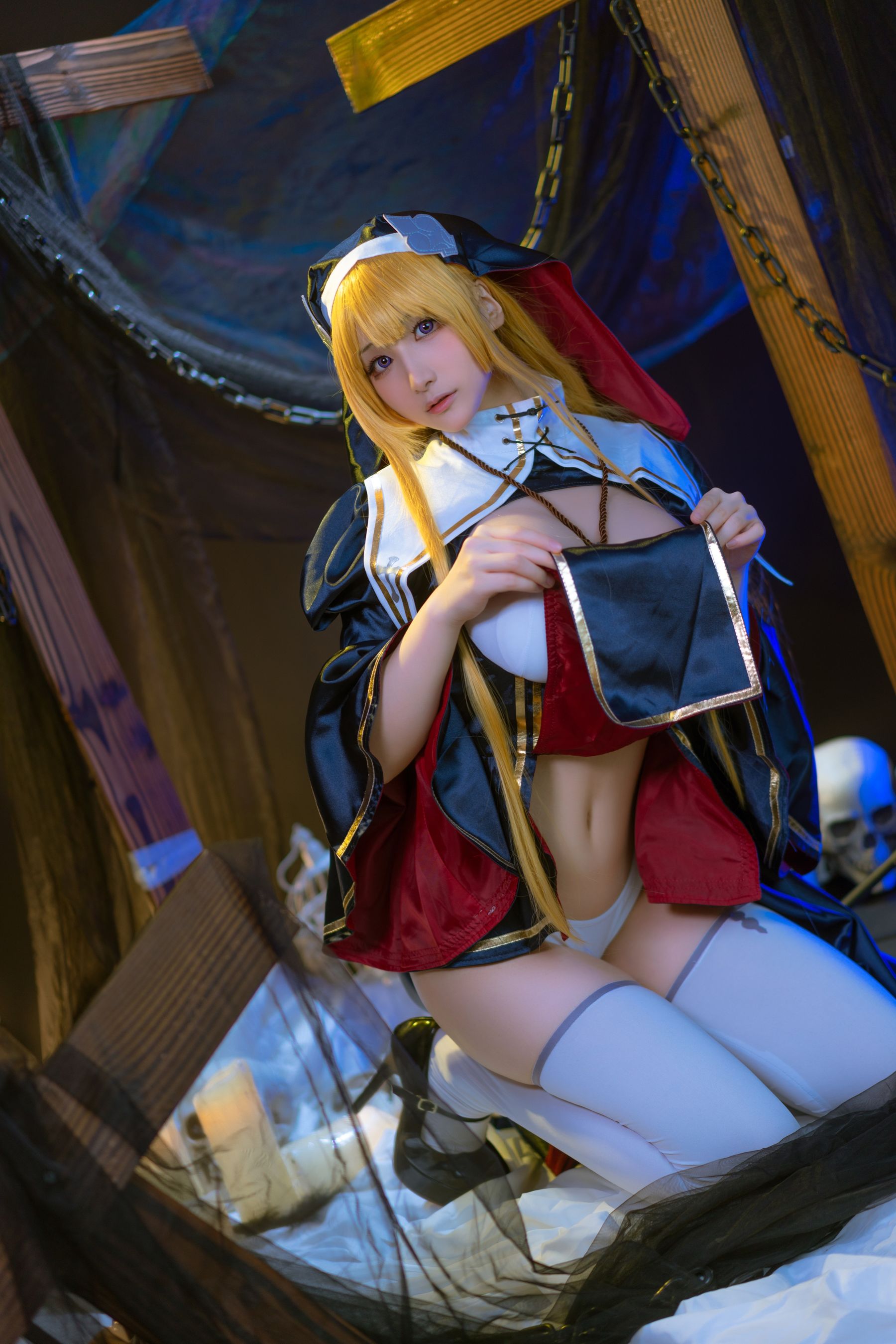 [福利COS] 幼愛youmeko - 修女 夏洛特
