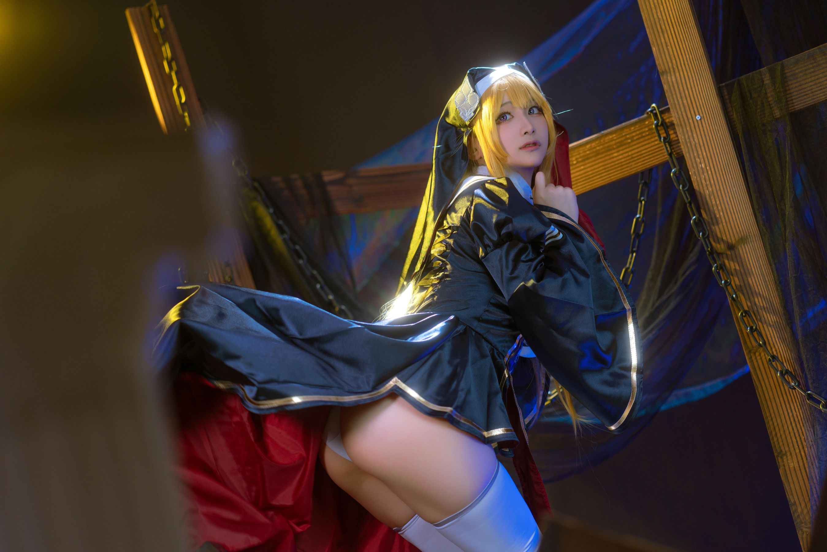 [福利COS] 幼愛youmeko - 修女 夏洛特