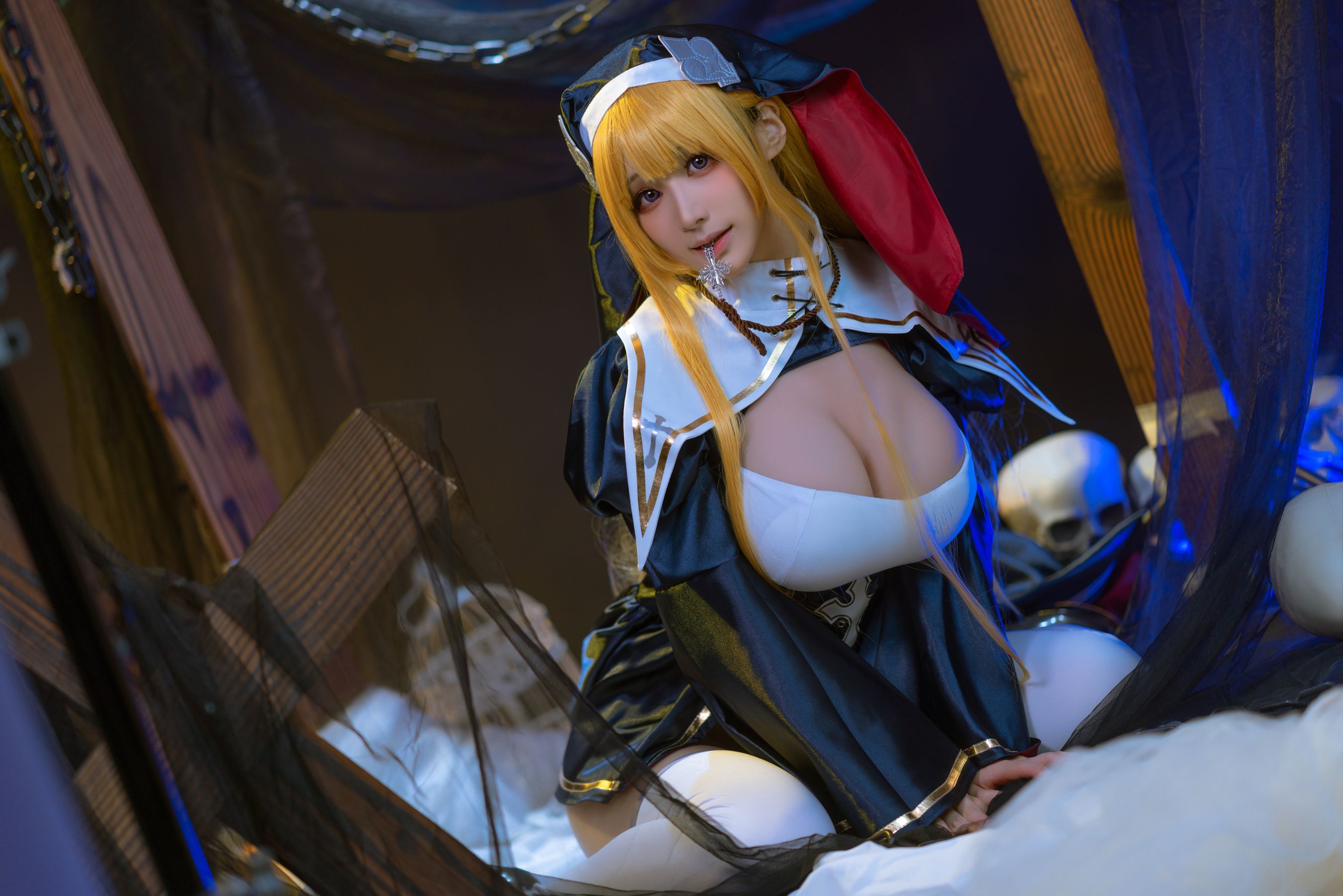[福利COS] 幼愛youmeko - 修女 夏洛特