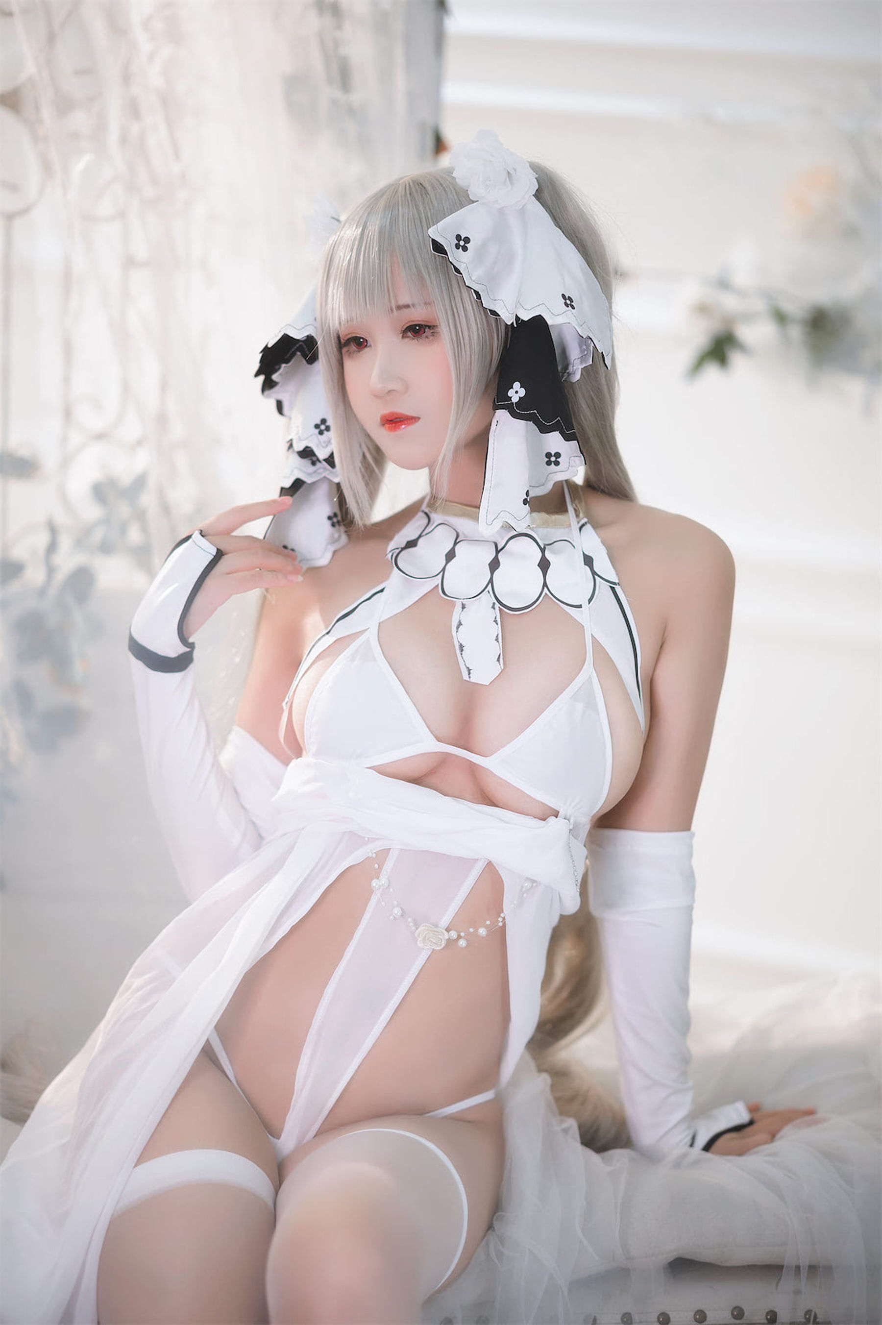 [福利COS] 微博妹子三度_69 - 可畏白纱