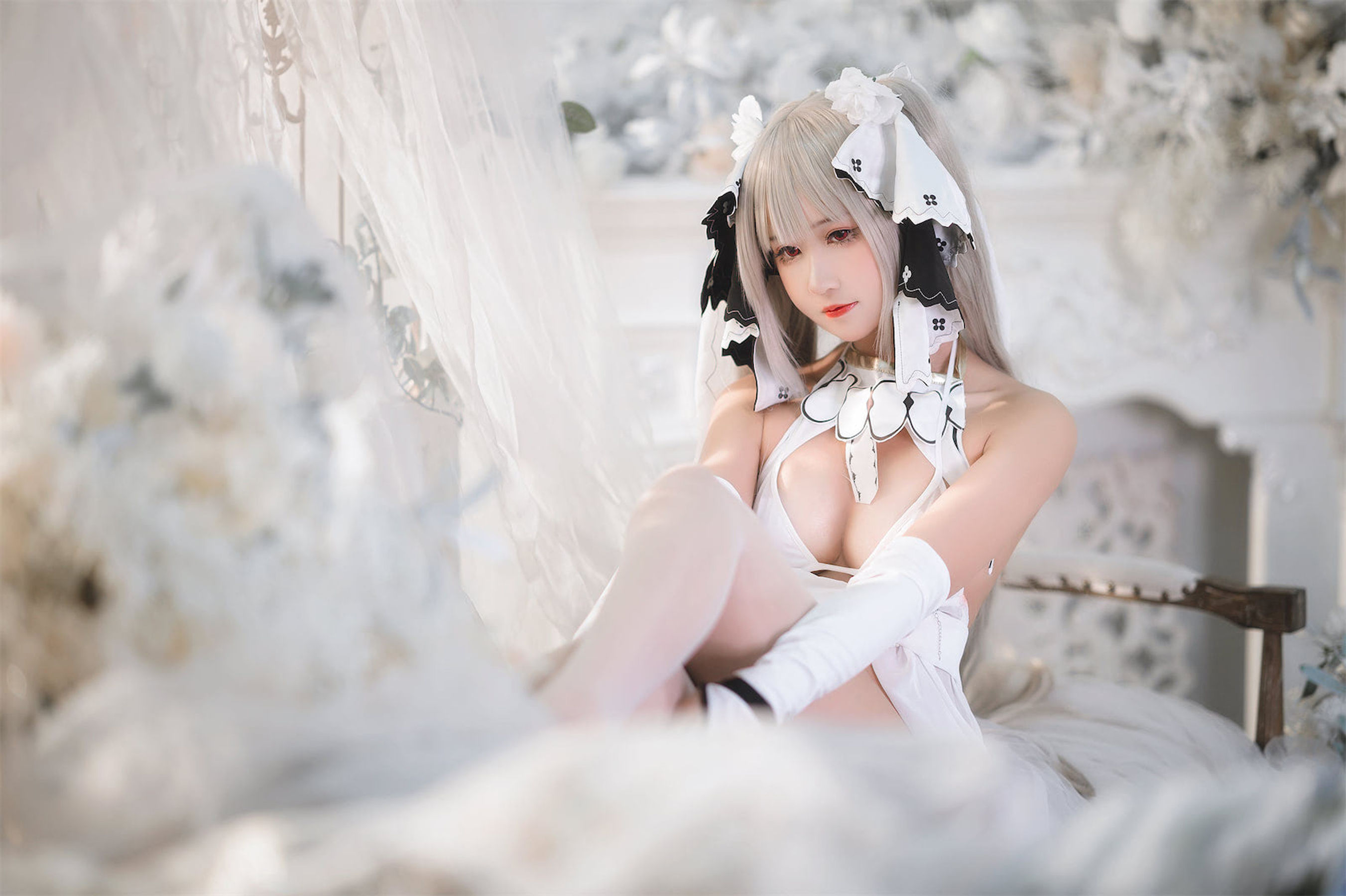 [福利COS] 微博妹子三度_69 - 可畏白纱