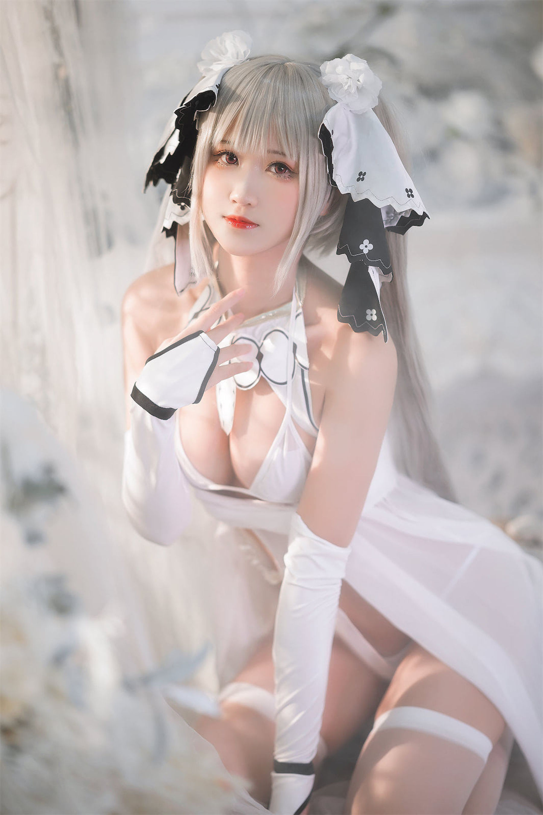 [福利COS] 微博妹子三度_69 - 可畏白纱