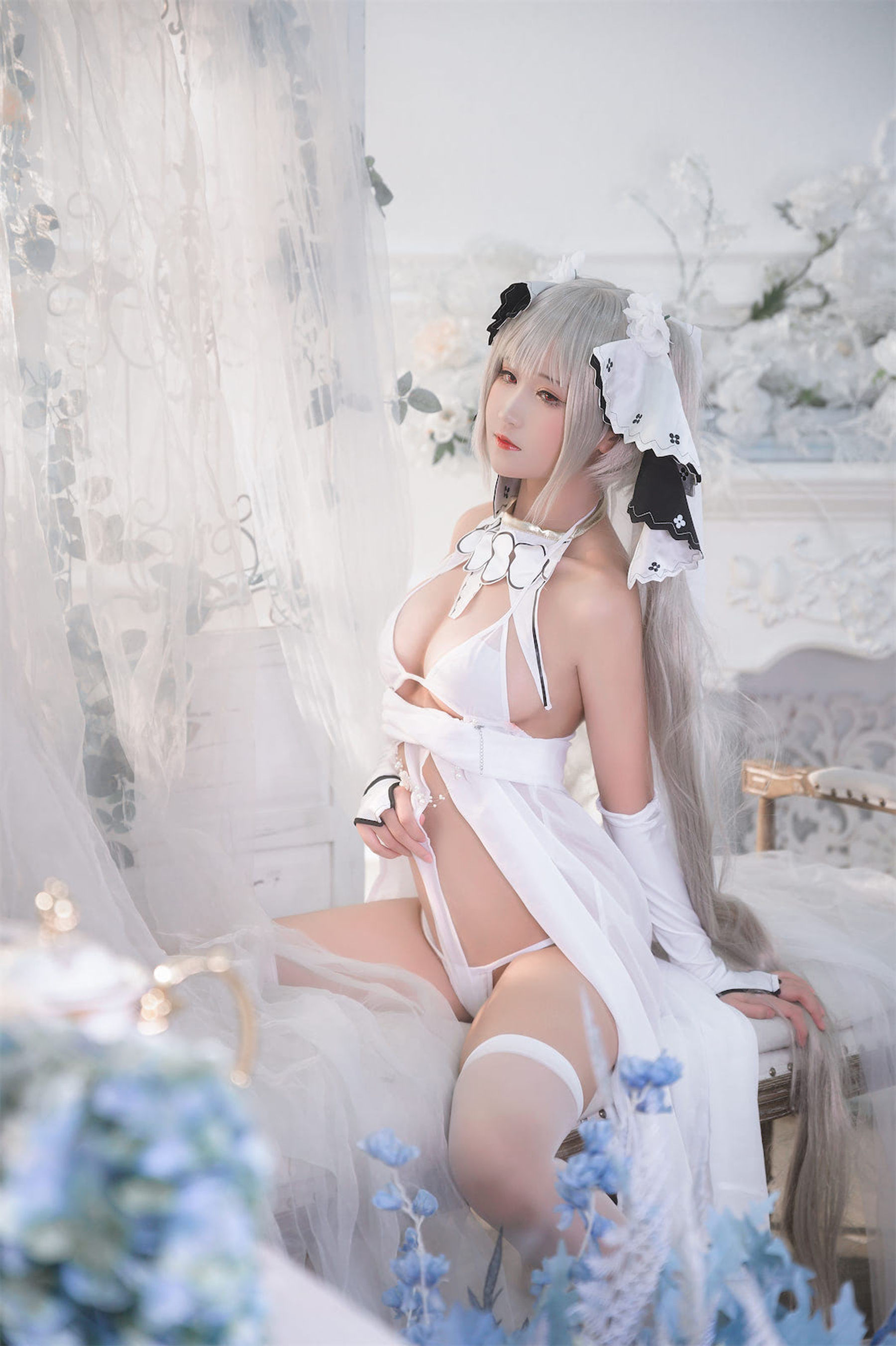 [福利COS] 微博妹子三度_69 - 可畏白纱