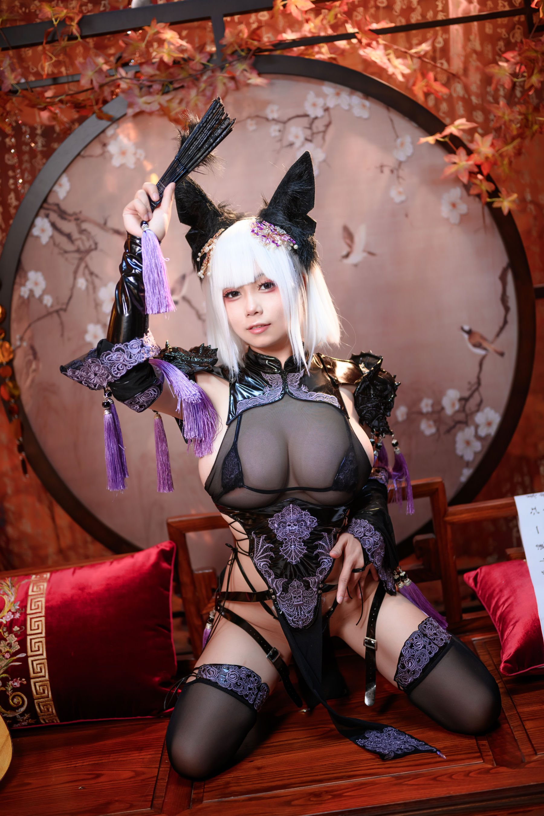 [福利COS] 末夜787 - 战斗猫娘