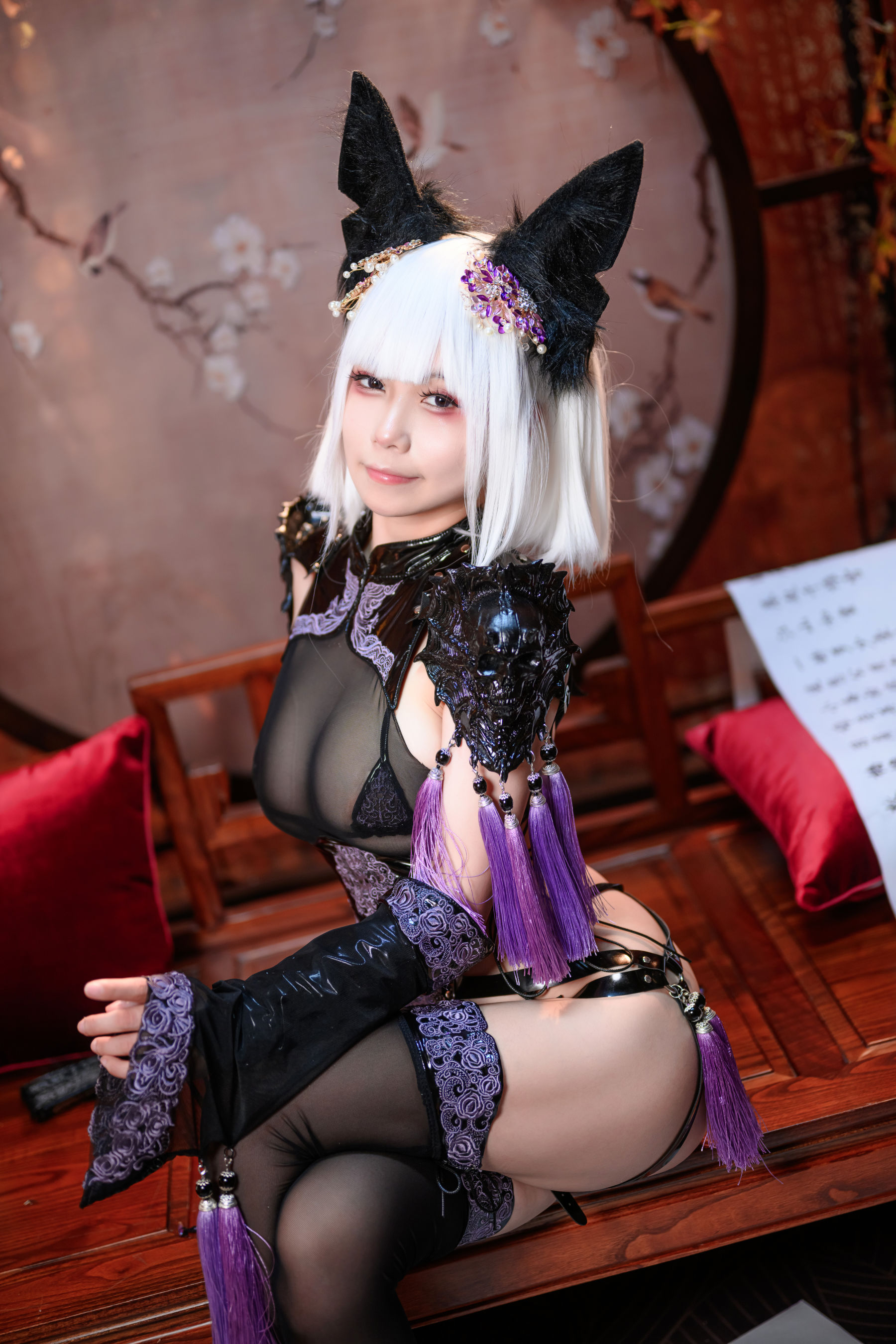[福利COS] 末夜787 - 战斗猫娘