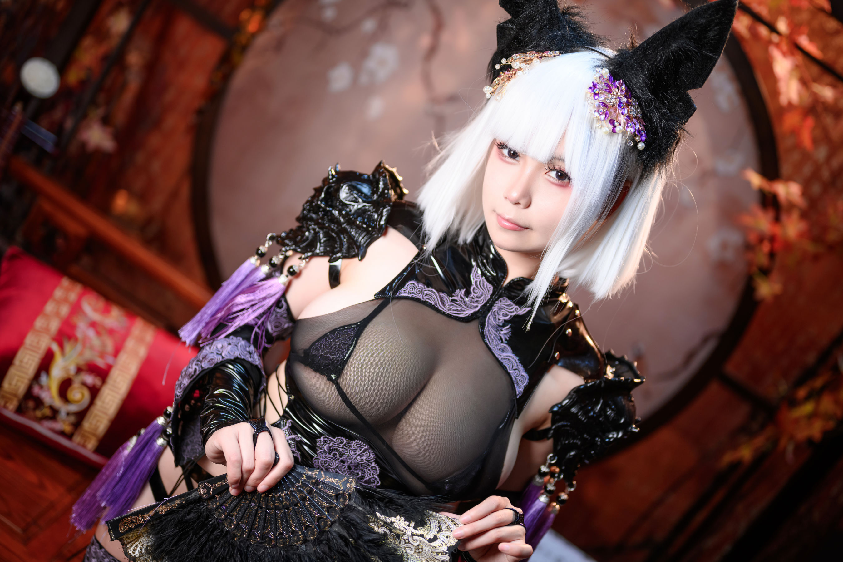 [福利COS] 末夜787 - 战斗猫娘