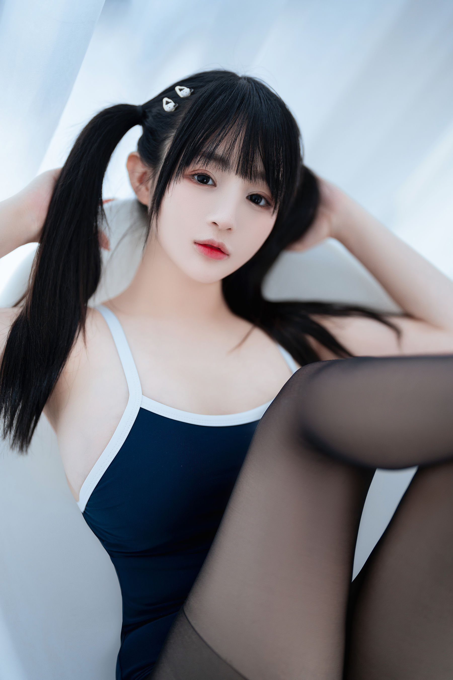 [福利COS] 桜井宁宁 - 黑丝死库水