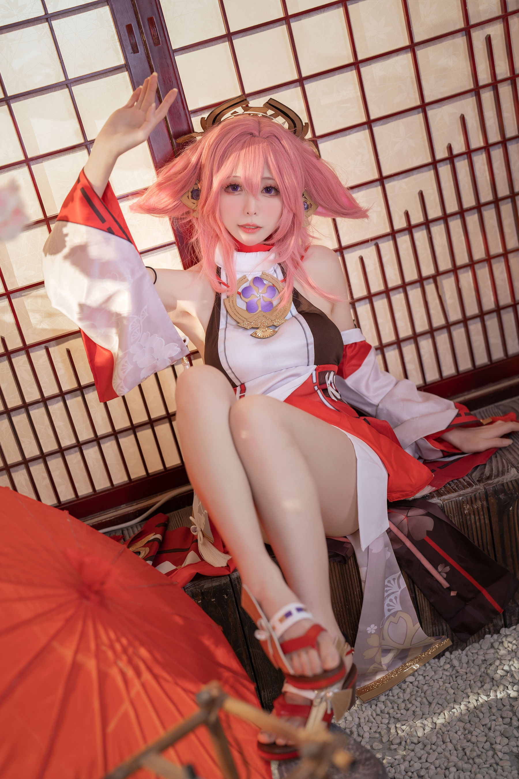 [福利COS] 樱岛嗷一 - 八重神子