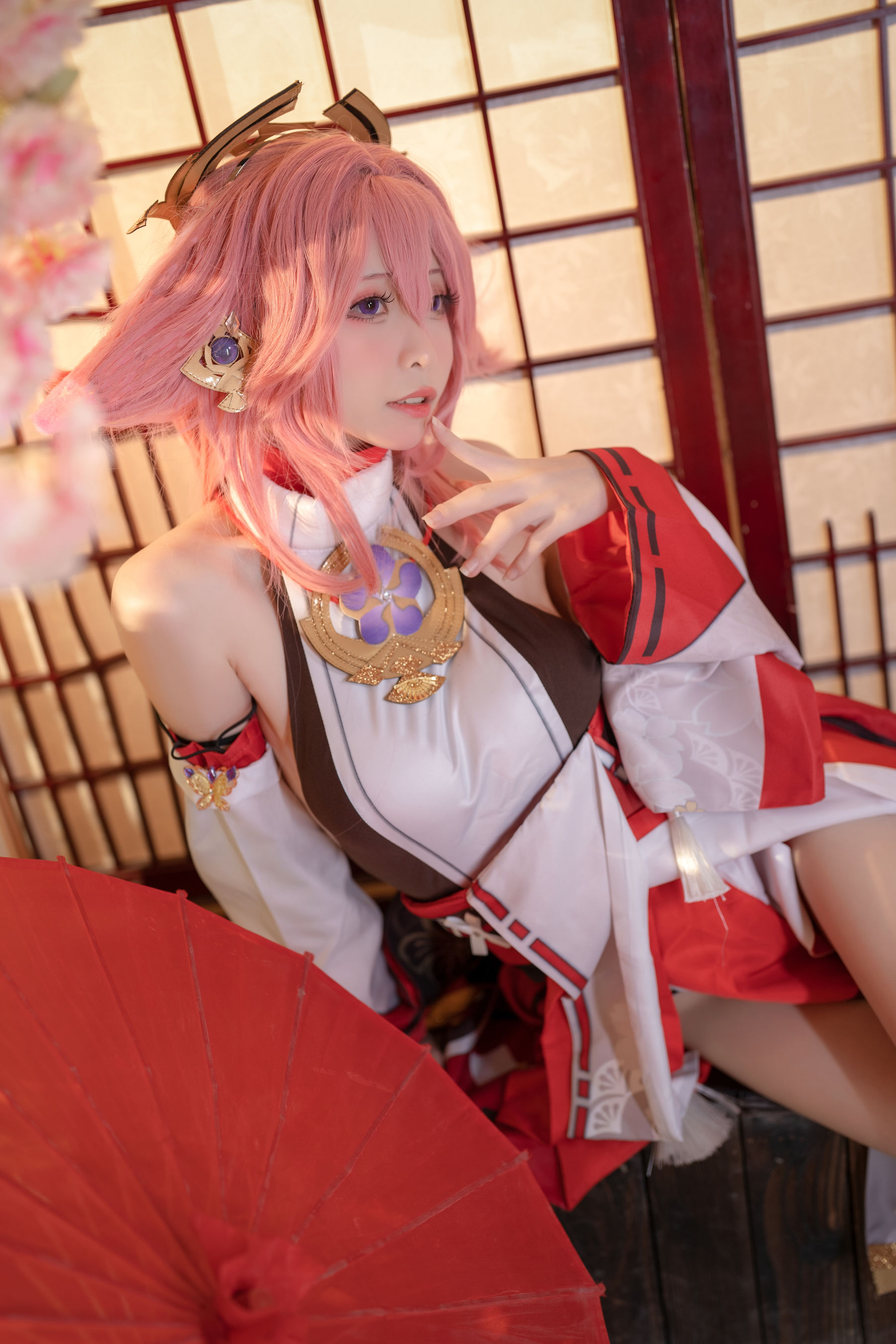 [福利COS] 樱岛嗷一 - 八重神子