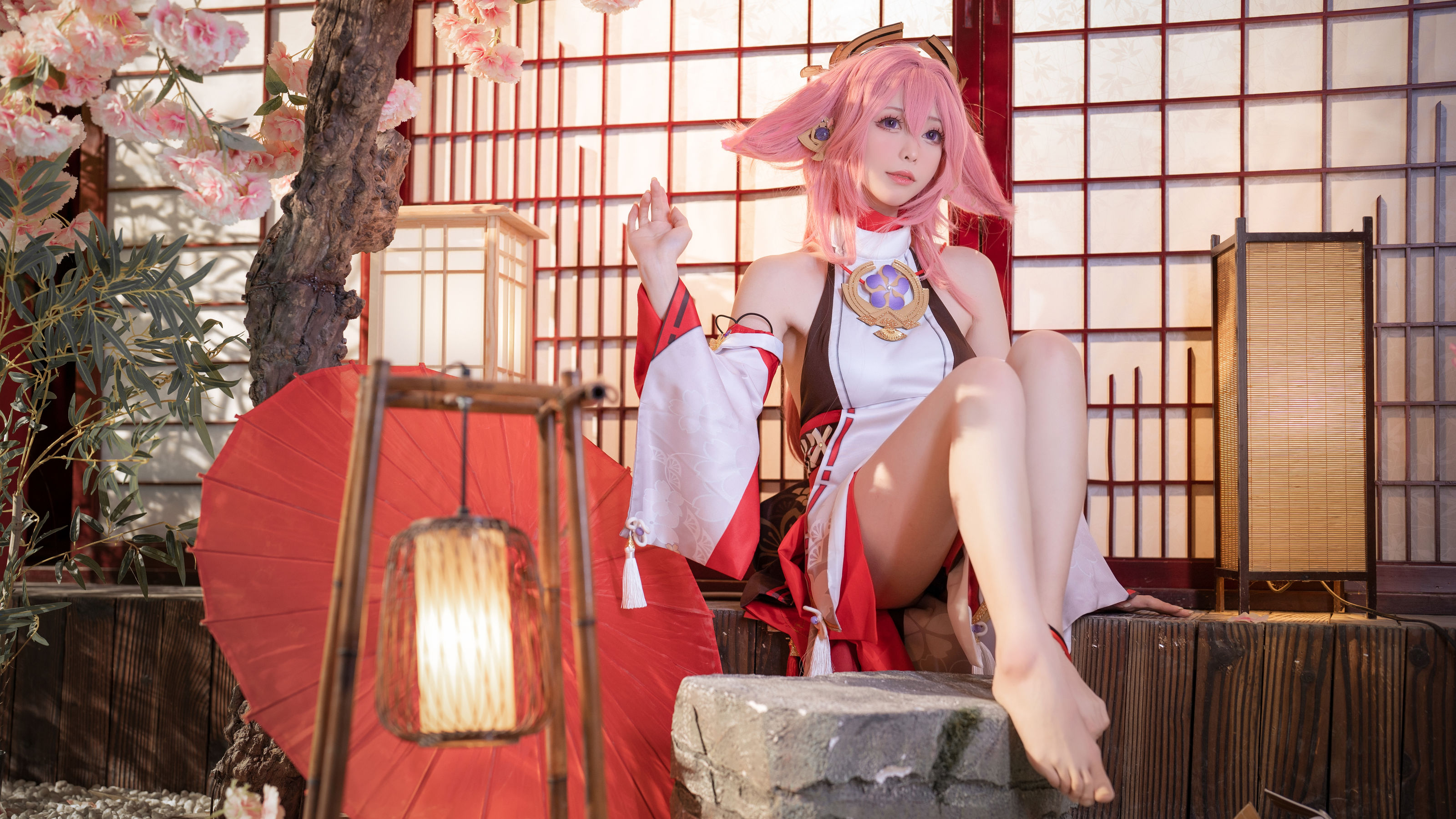 [福利COS] 樱岛嗷一 - 八重神子