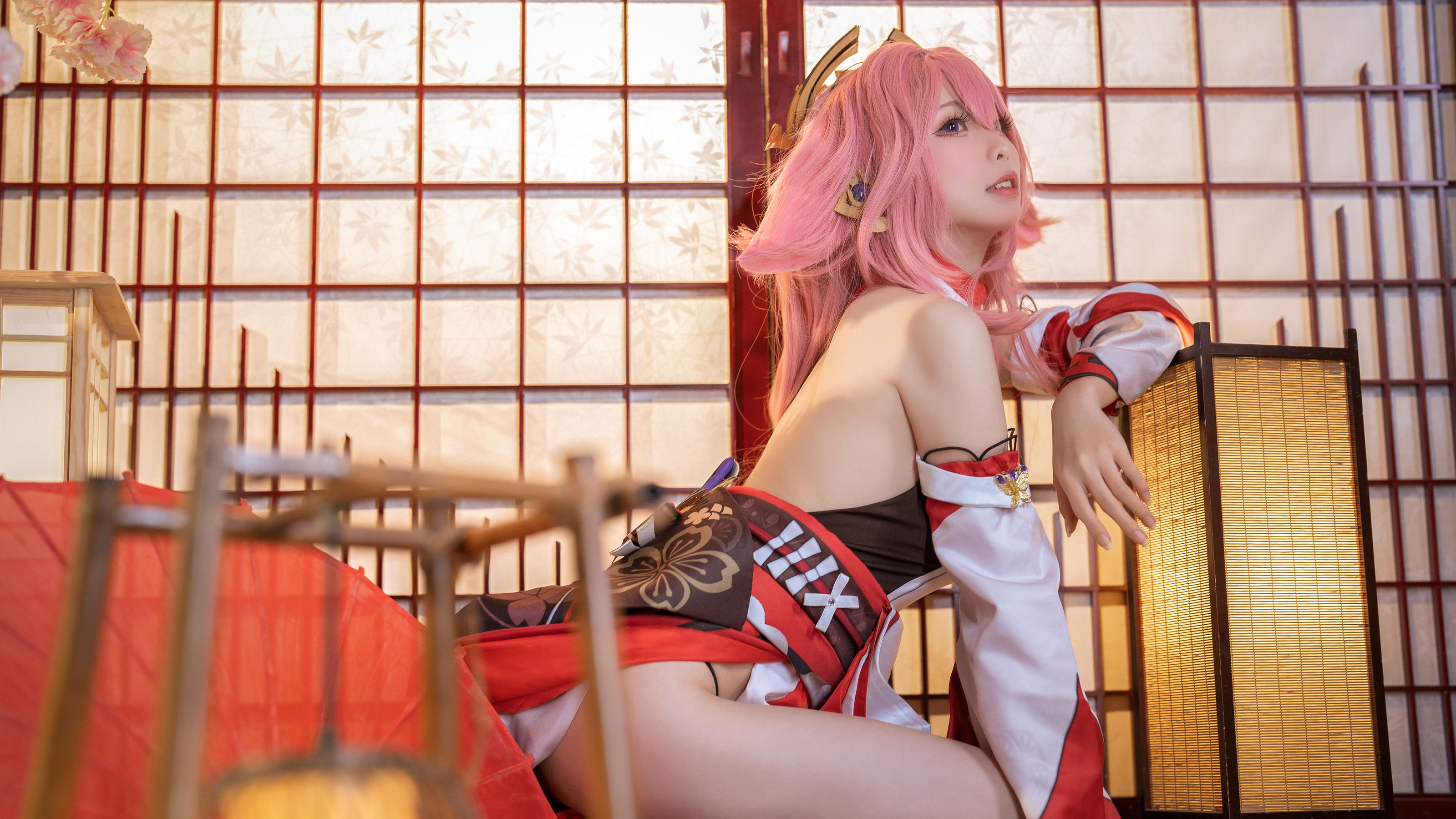 [福利COS] 樱岛嗷一 - 八重神子