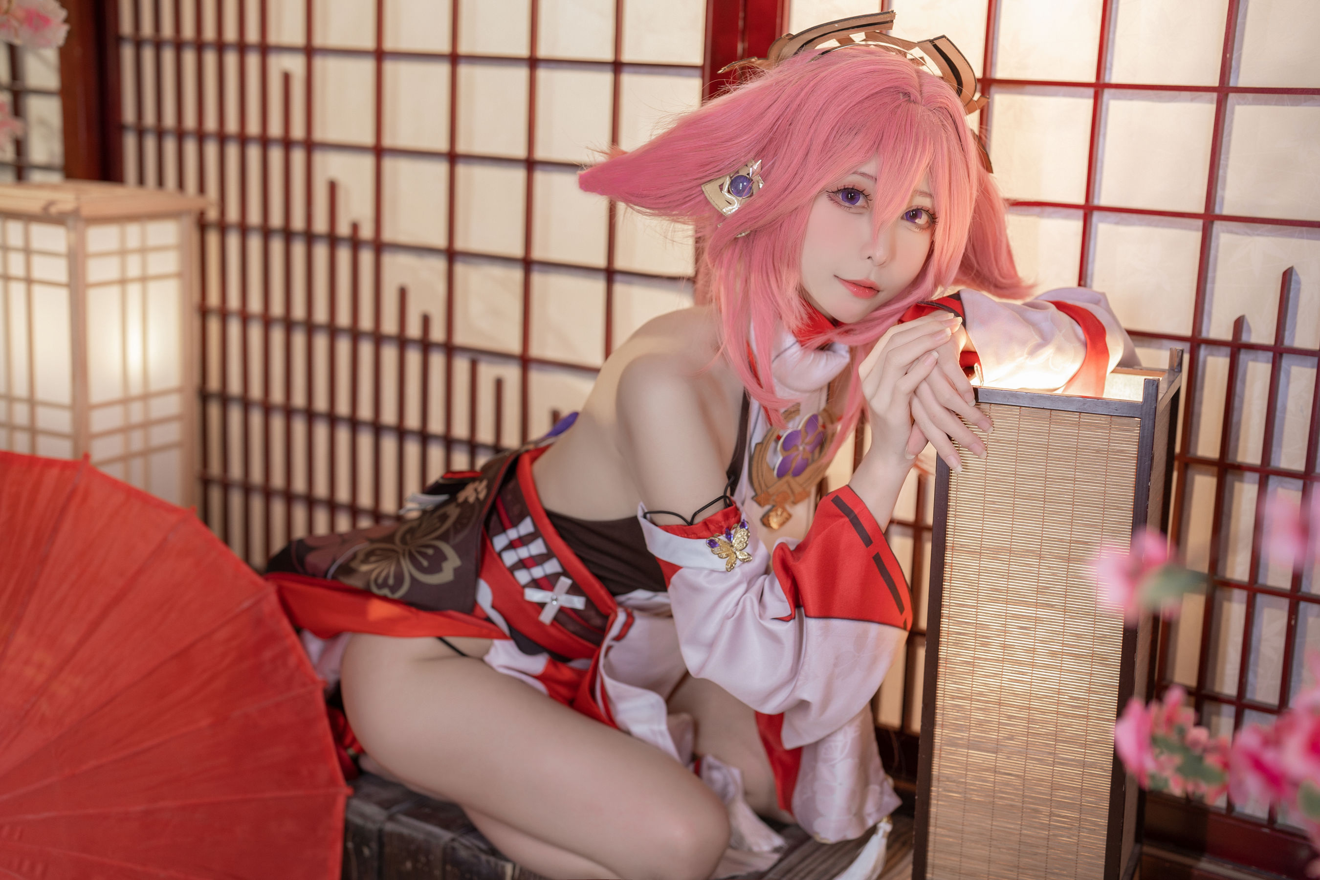 [福利COS] 樱岛嗷一 - 八重神子