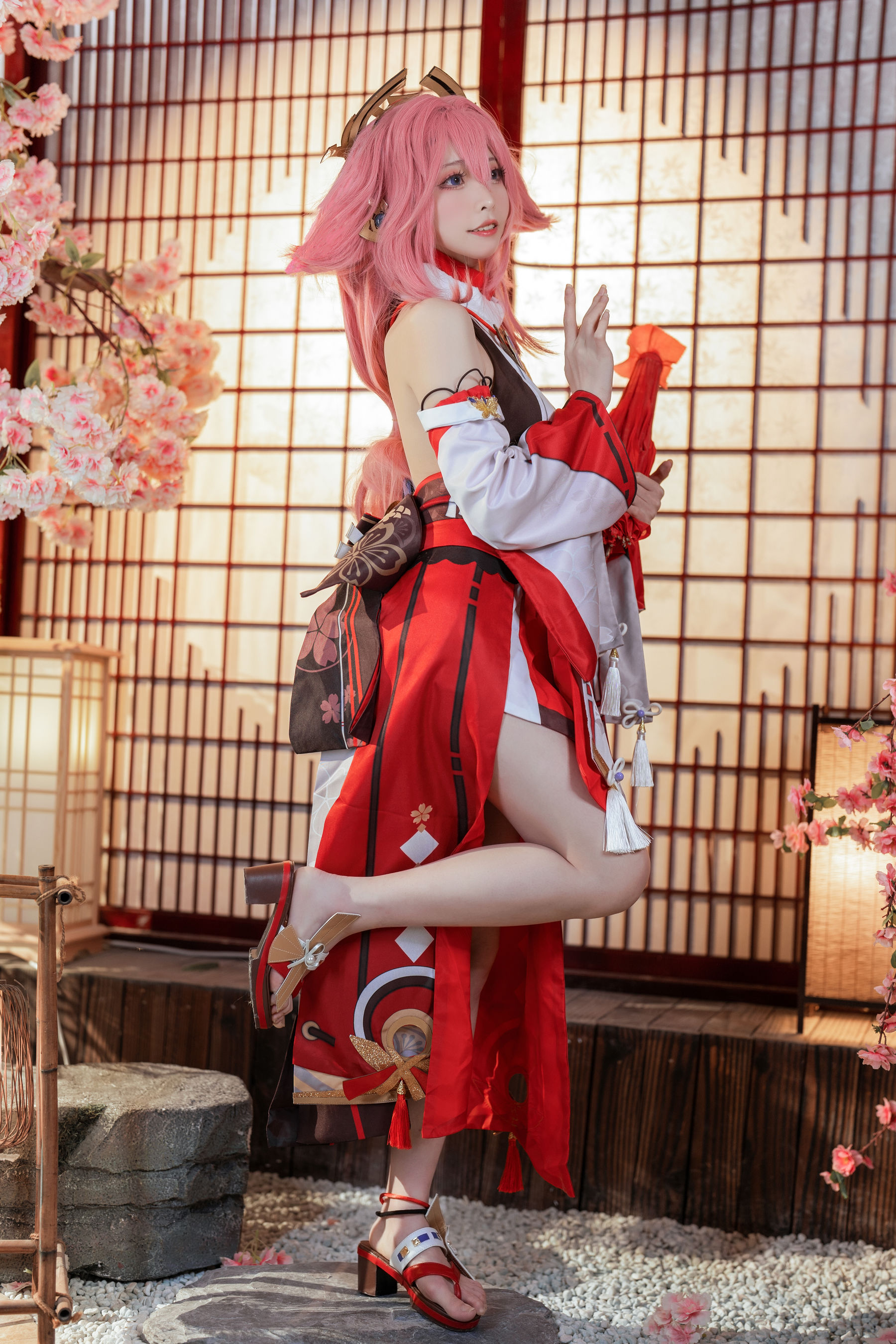 [福利COS] 樱岛嗷一 - 八重神子