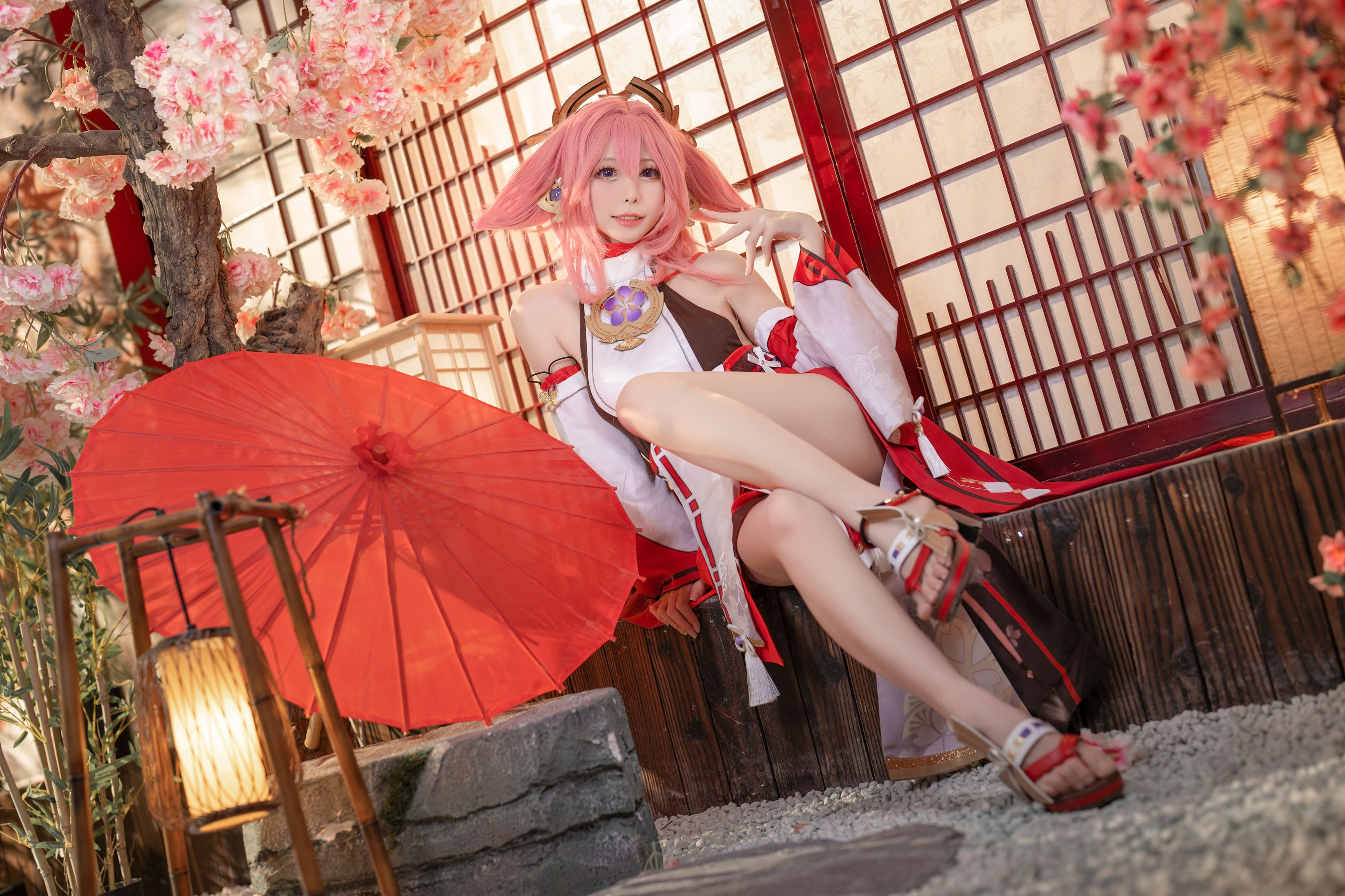 [福利COS] 樱岛嗷一 - 八重神子