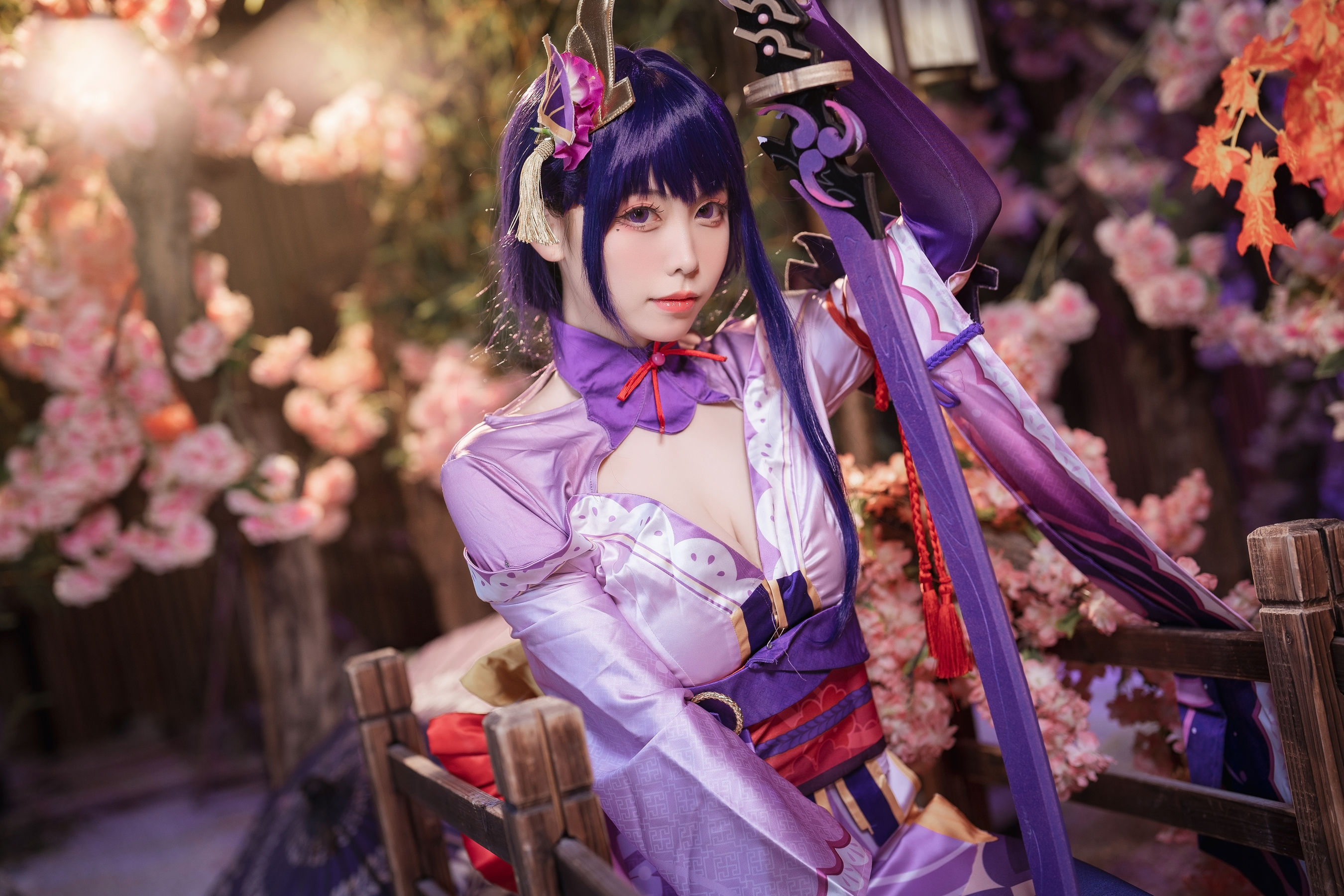 [福利COS] 樱岛嗷一 - 雷电将军