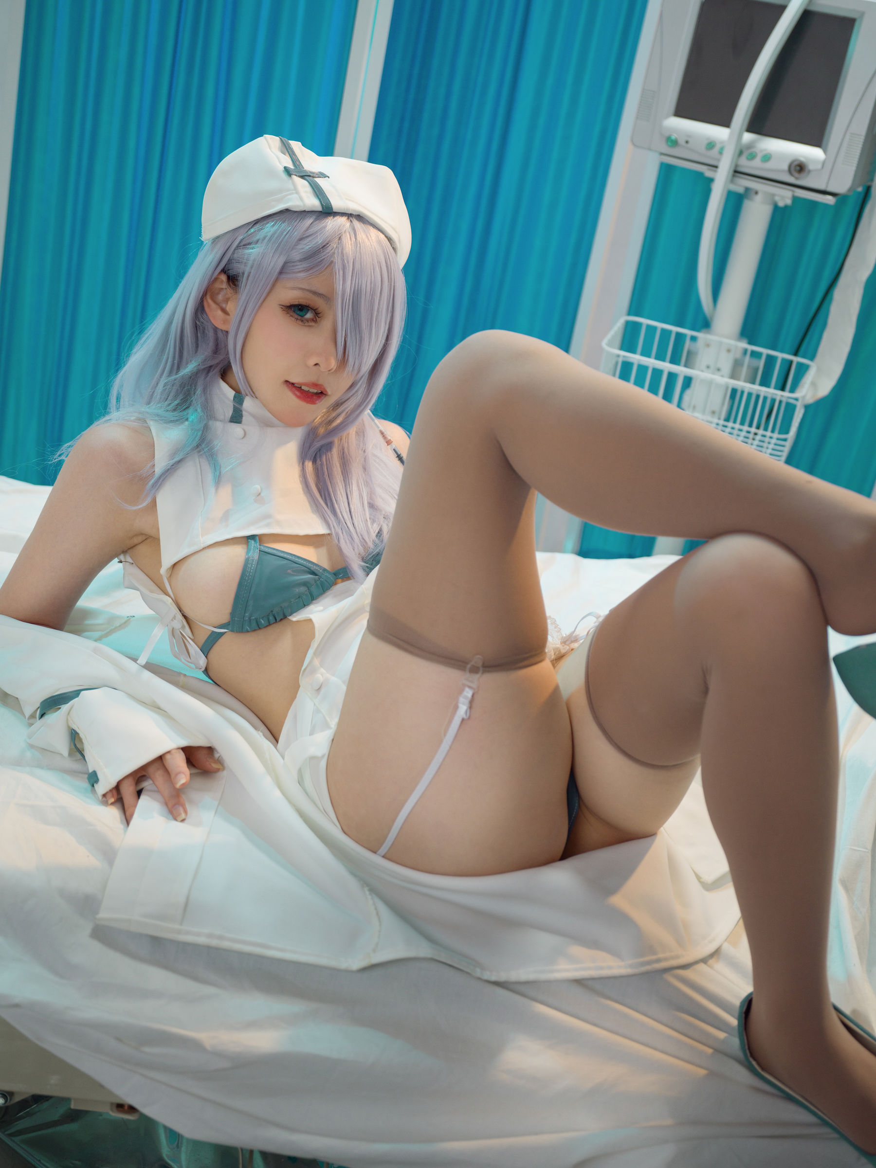 [福利COS] 樱岛嗷一 - 魔太郎蓝白医生