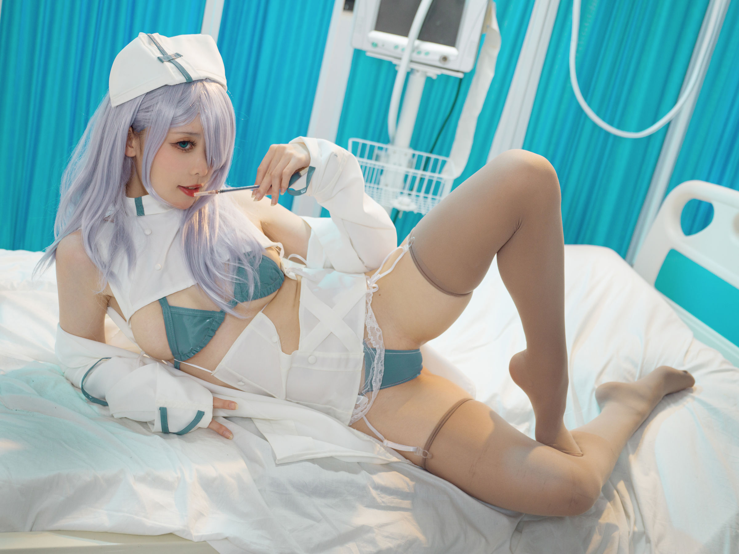 [福利COS] 樱岛嗷一 - 魔太郎蓝白医生