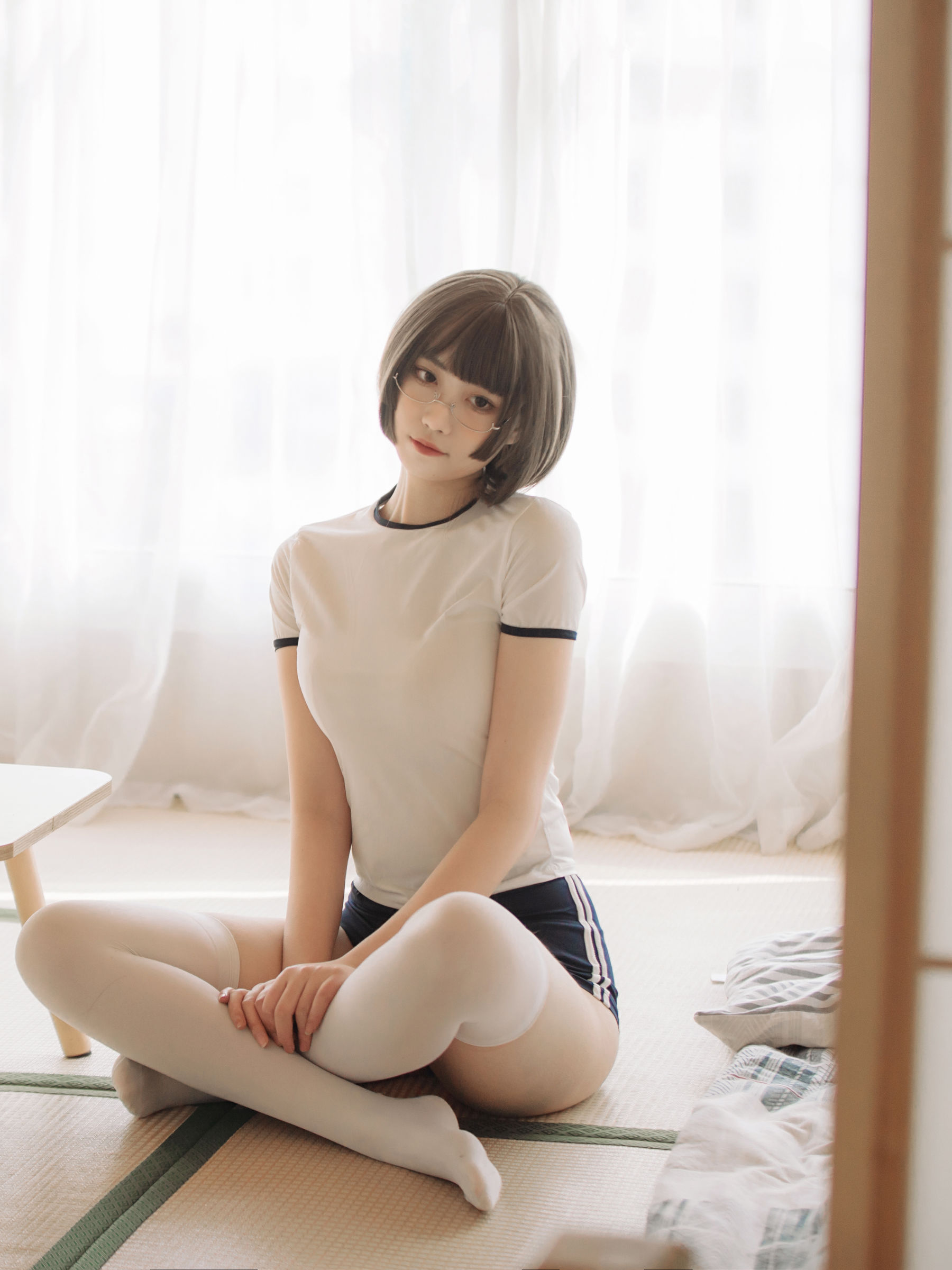 [福利COS] 次元少女念雪ww - 体操服