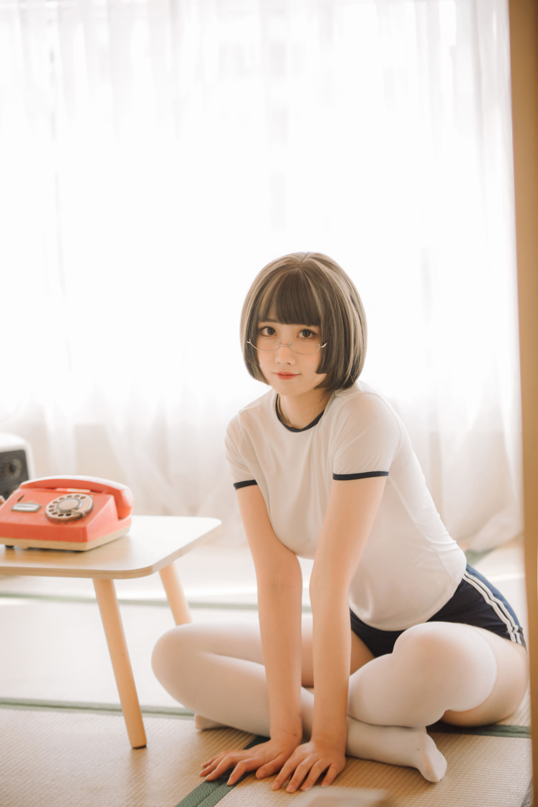 [福利COS] 次元少女念雪ww - 体操服
