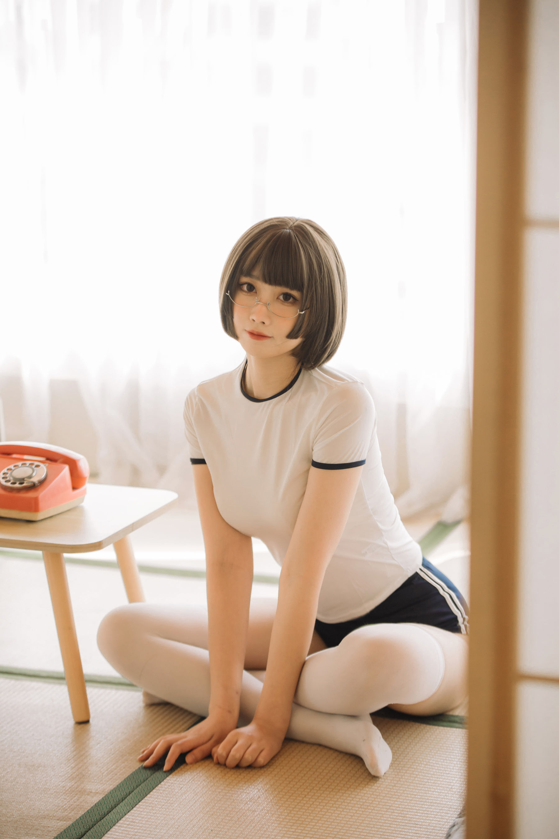 [福利COS] 次元少女念雪ww - 体操服