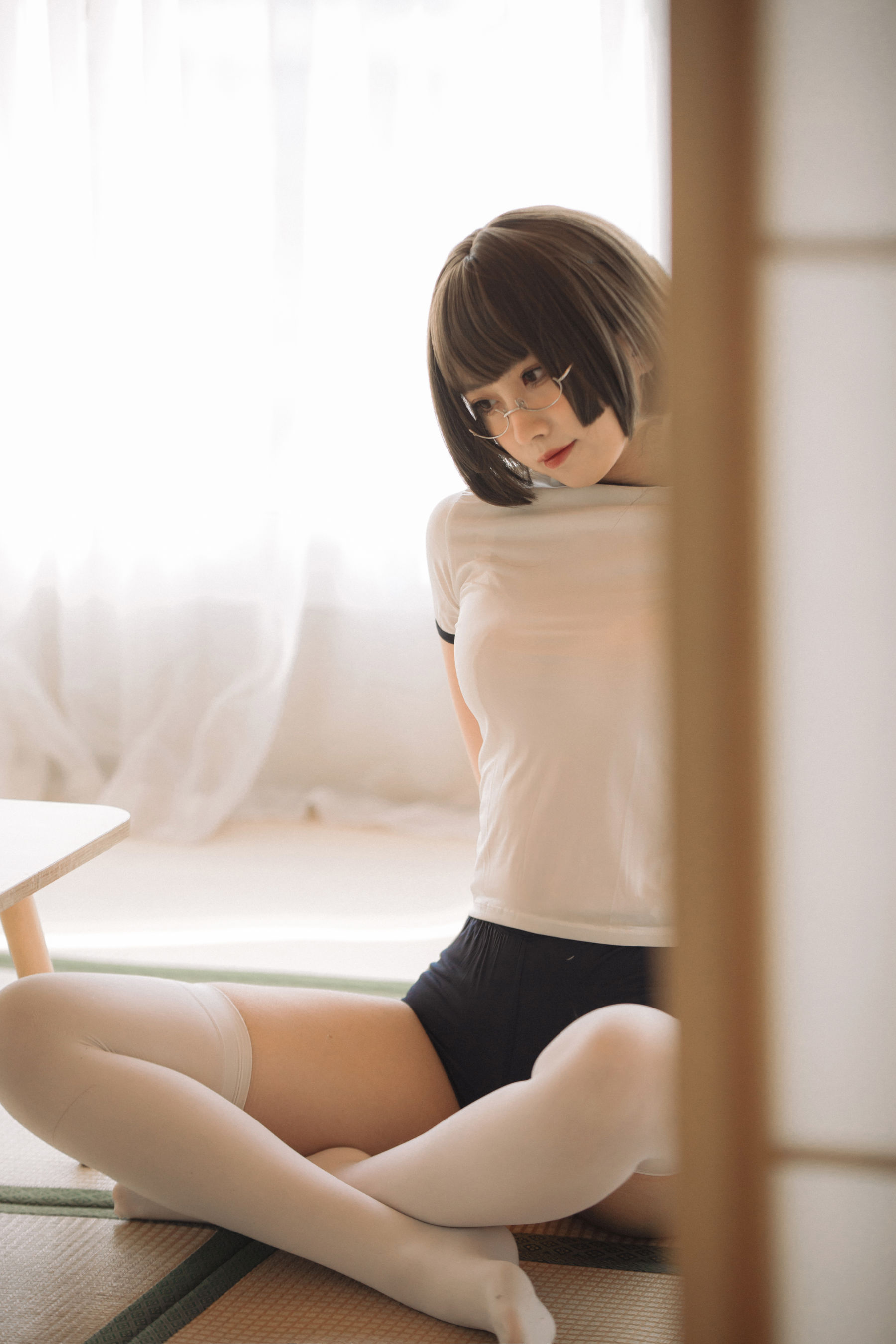[福利COS] 次元少女念雪ww - 体操服