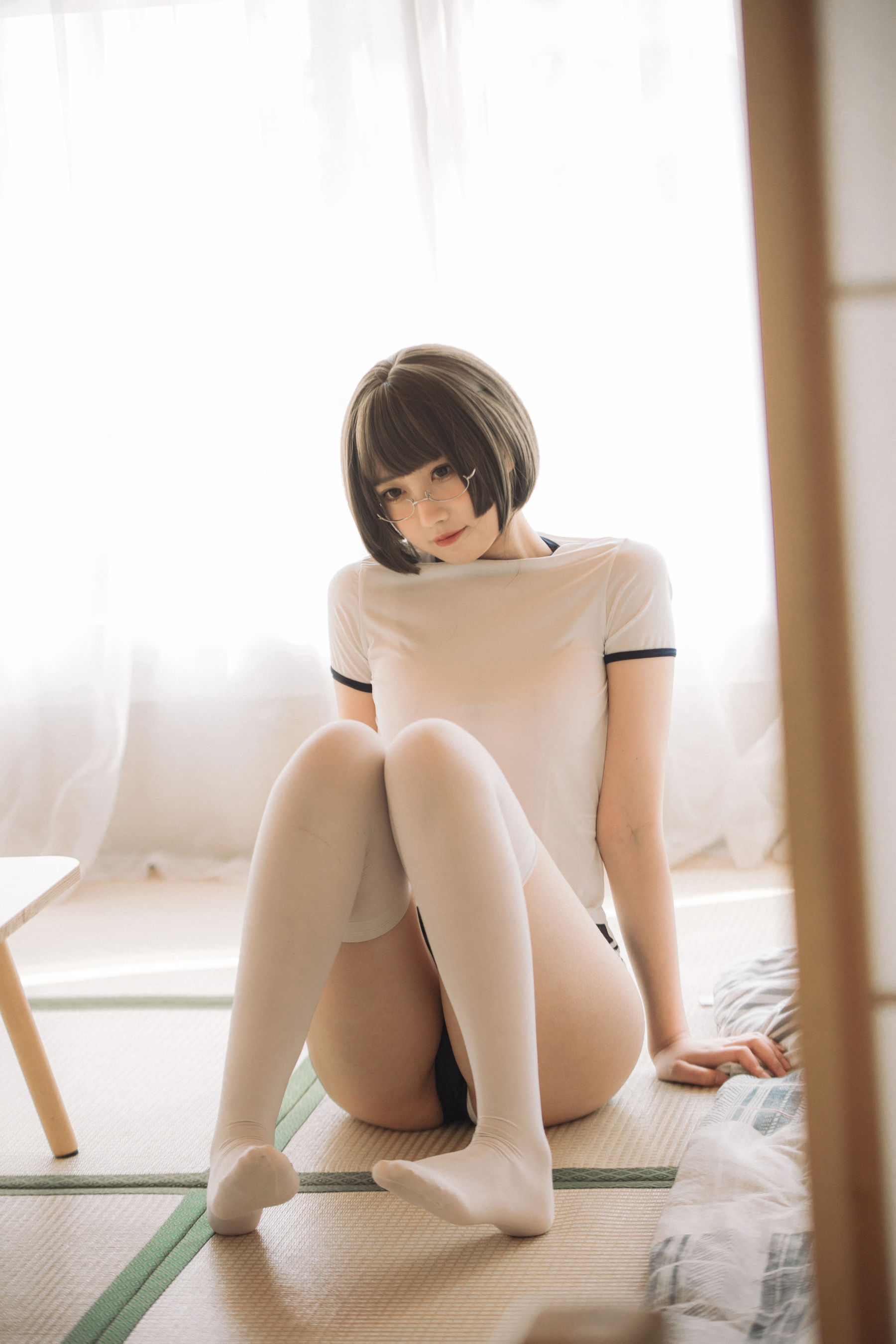 [福利COS] 次元少女念雪ww - 体操服