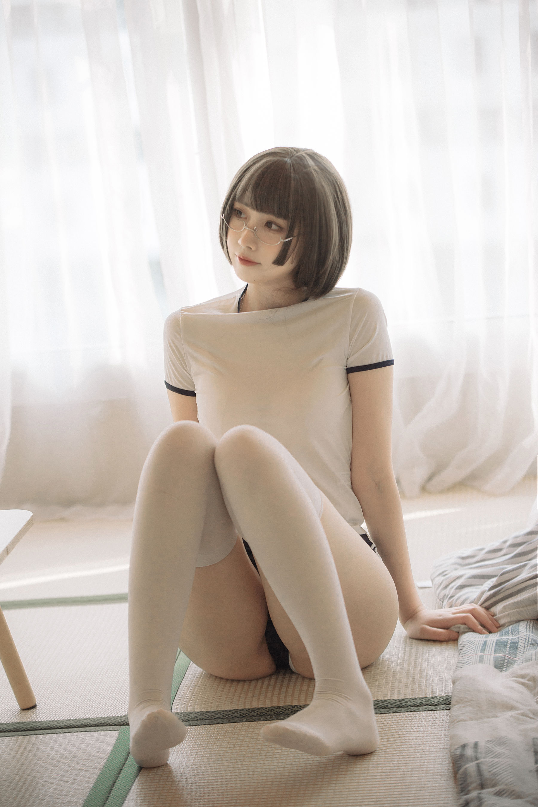[福利COS] 次元少女念雪ww - 体操服