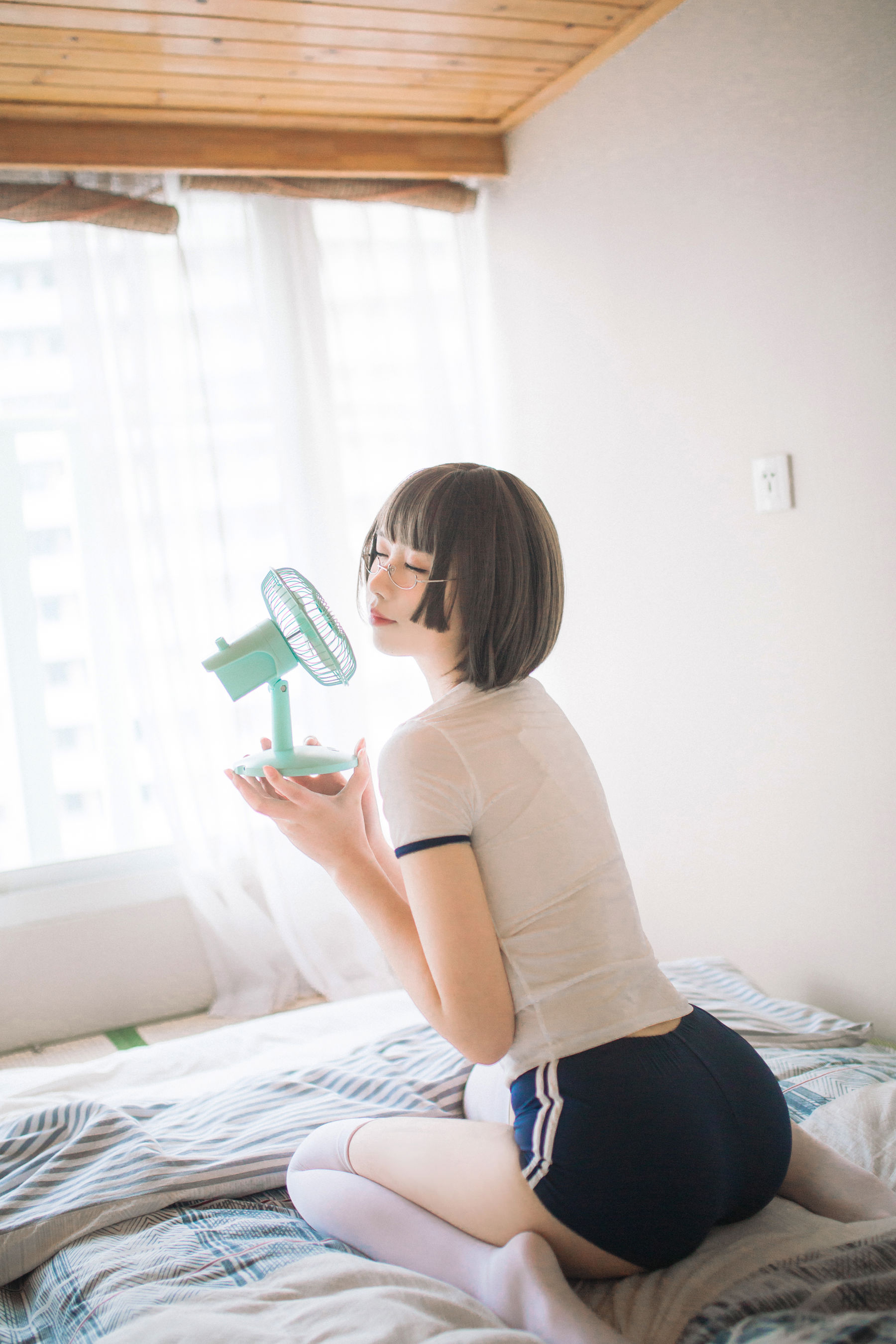 [福利COS] 次元少女念雪ww - 体操服