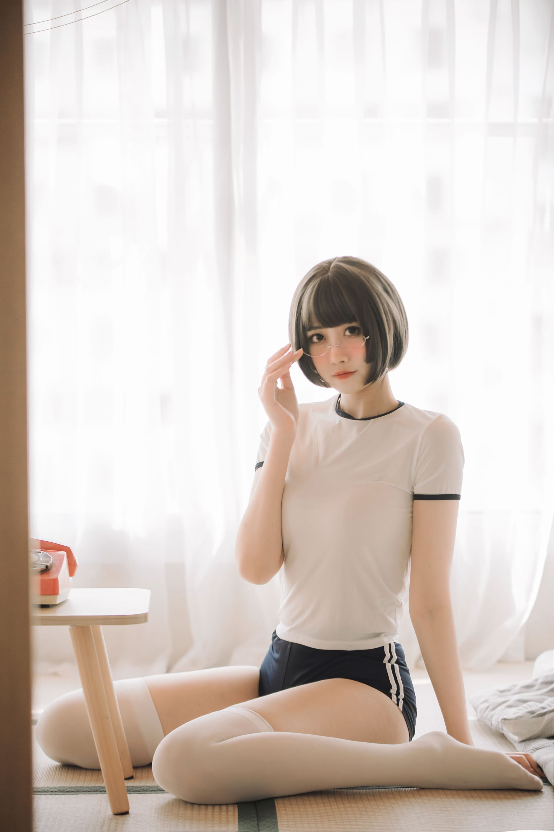 [福利COS] 次元少女念雪ww - 体操服